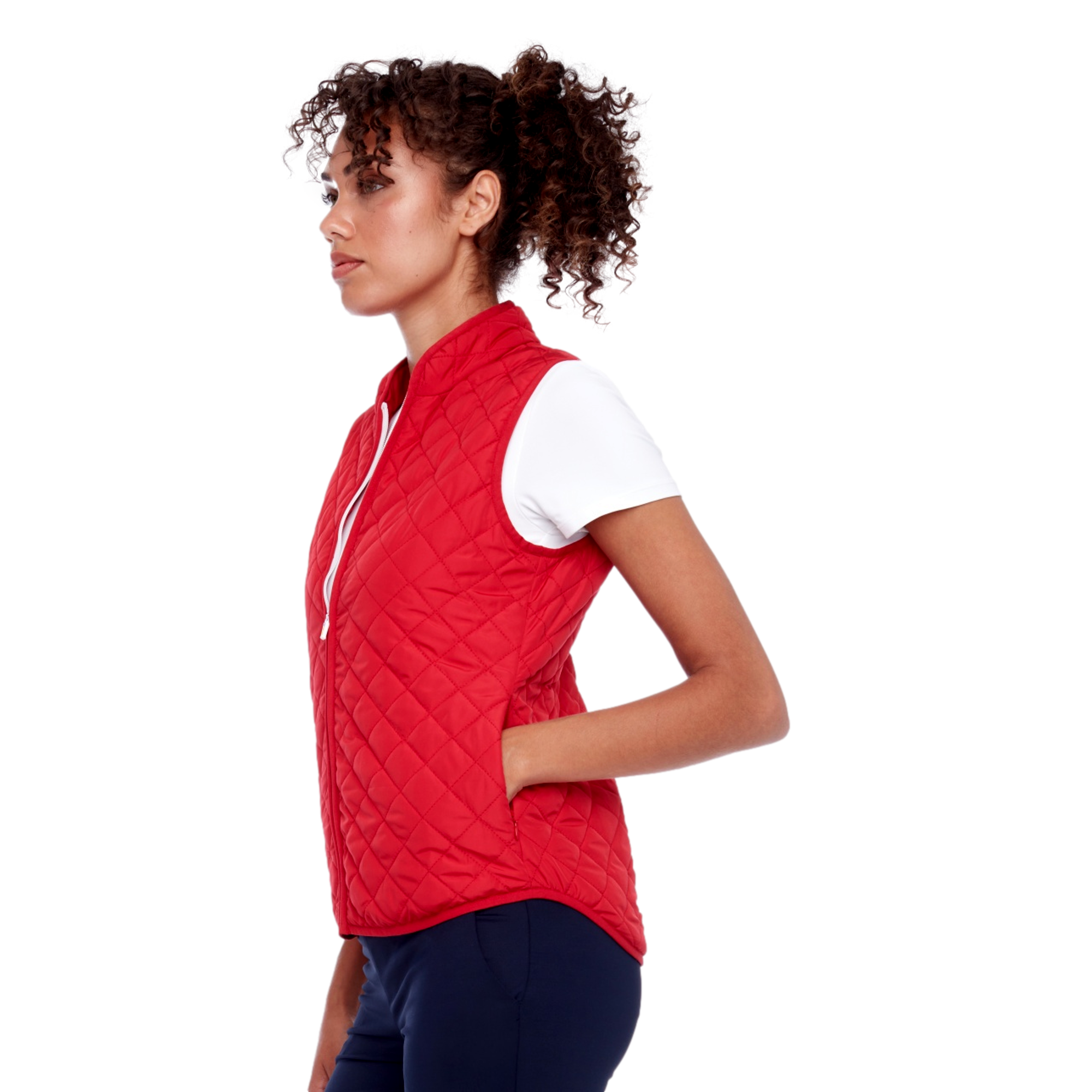 Quilted Women's Golf Vest