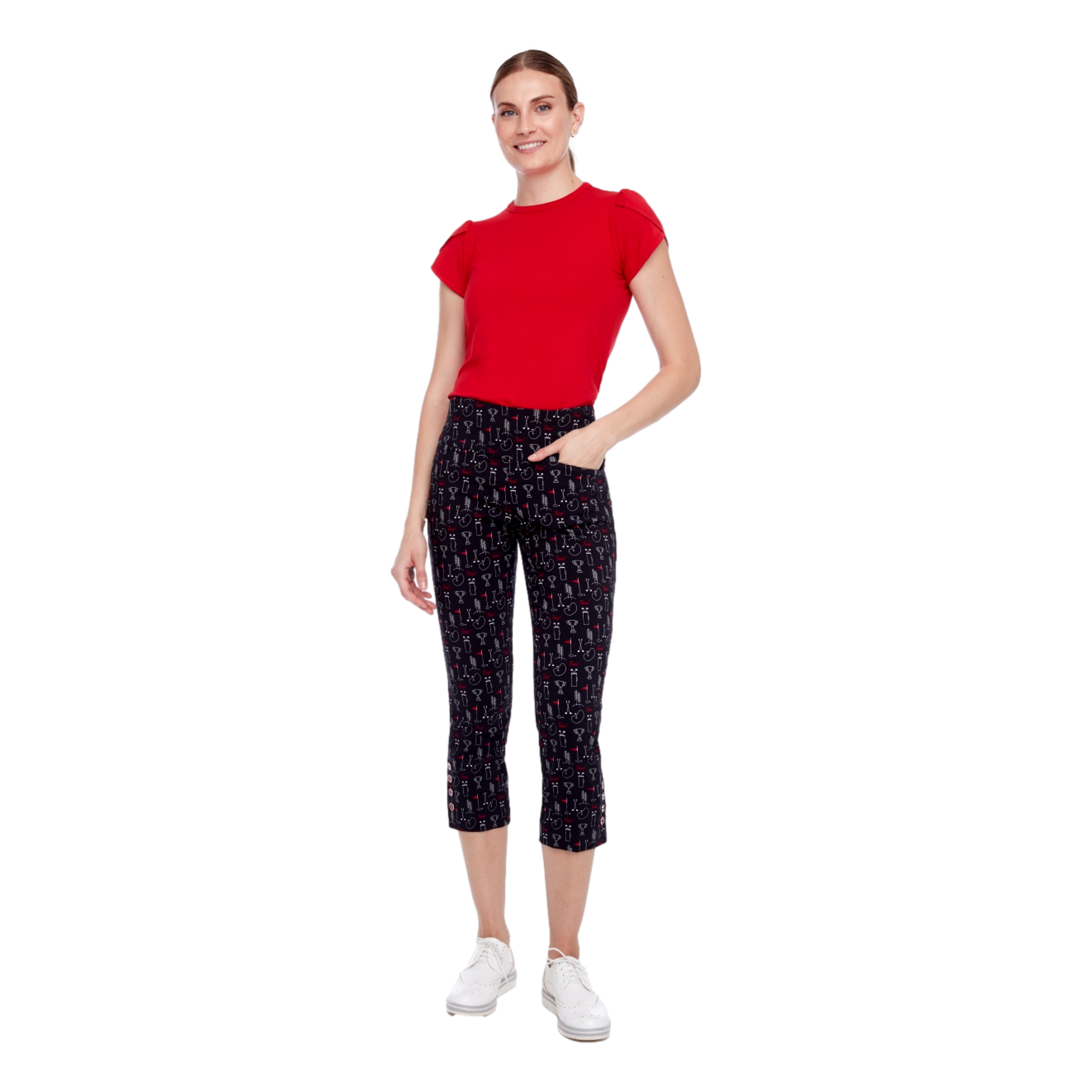 Women's Techno Pattern 24" Pant