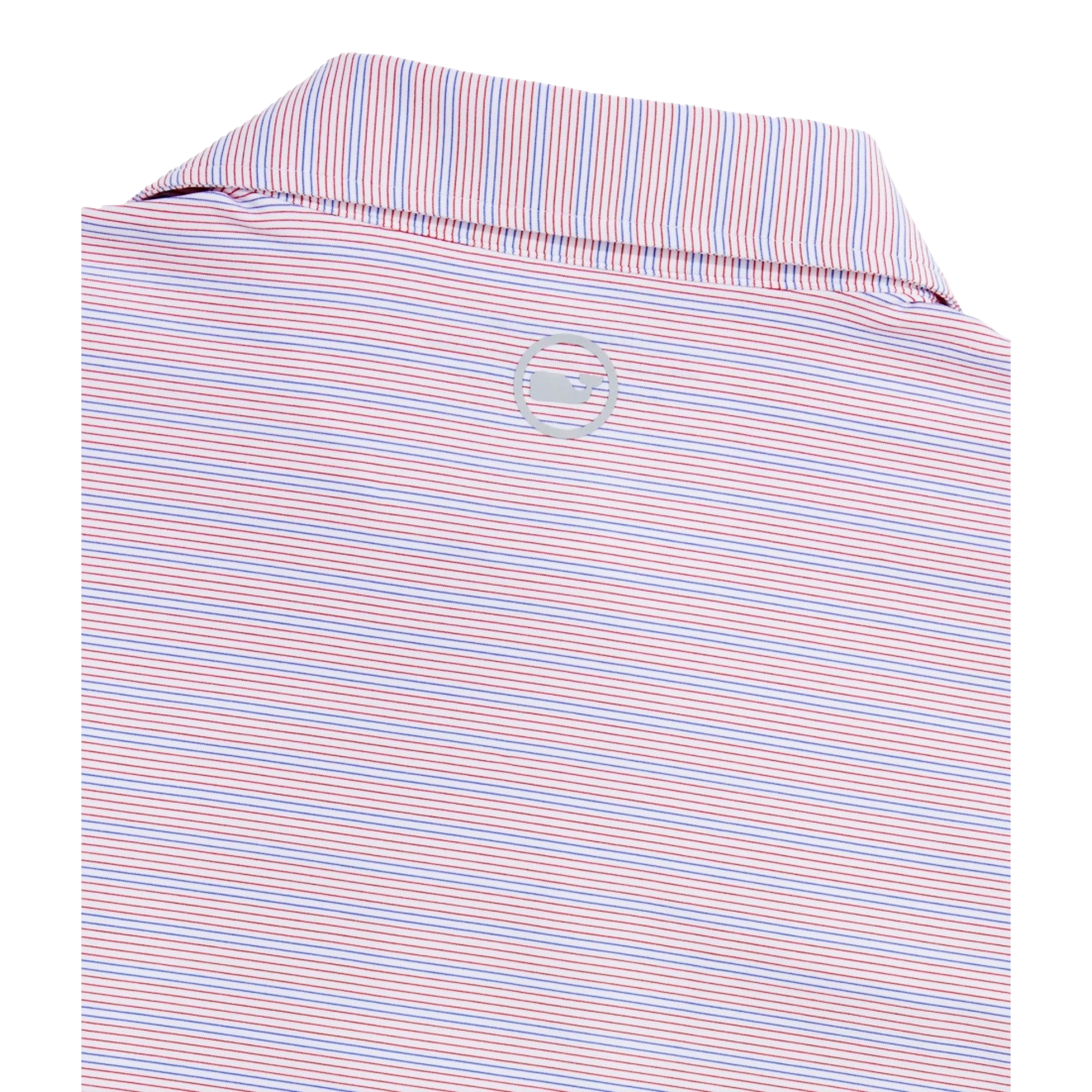 Tri-Color St. Jean Stripe Sankaty Performance Men's Short Sleeve Golf Polo Shirt