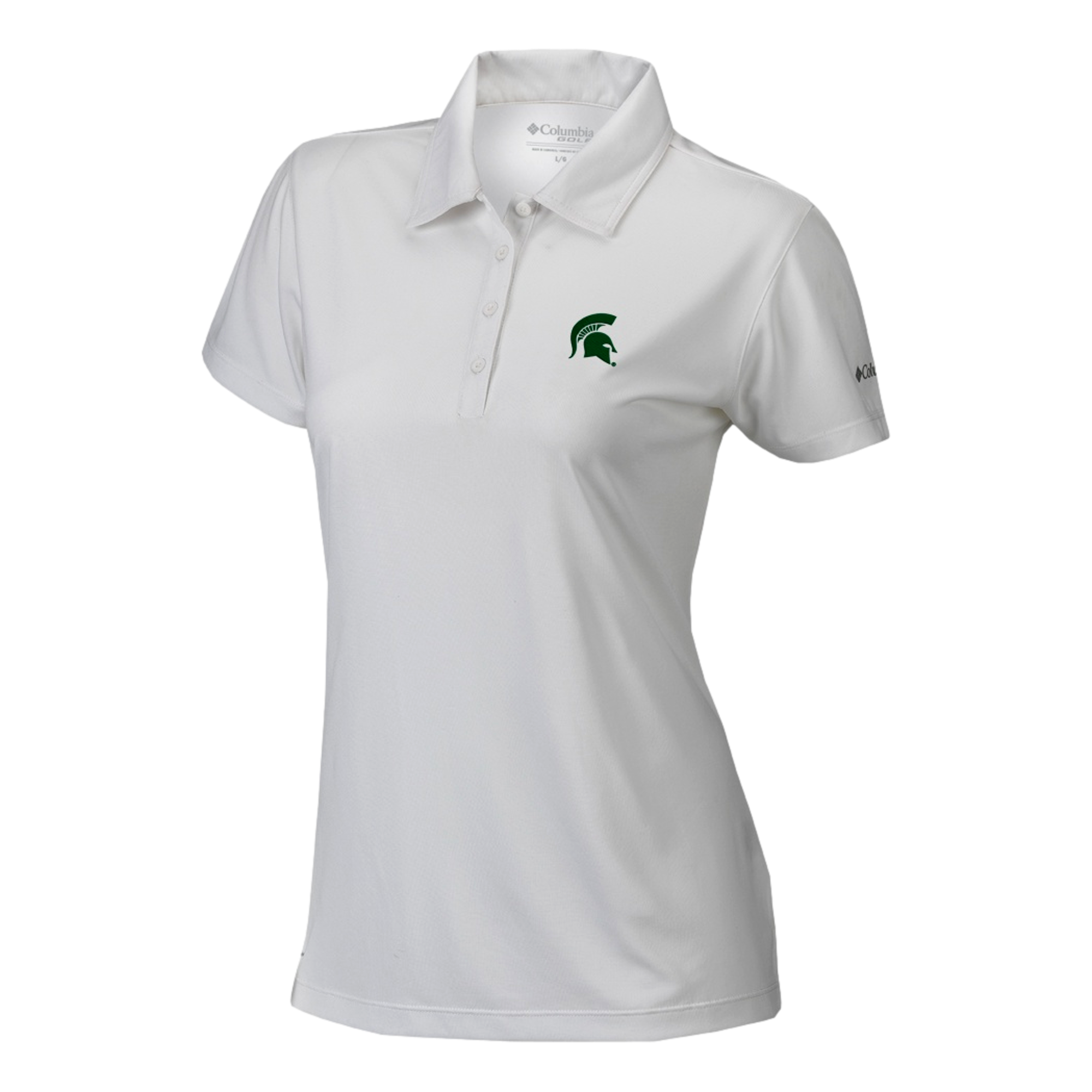 Women's Michigan State Spartans Birdie Short Sleeve Polo Shirt