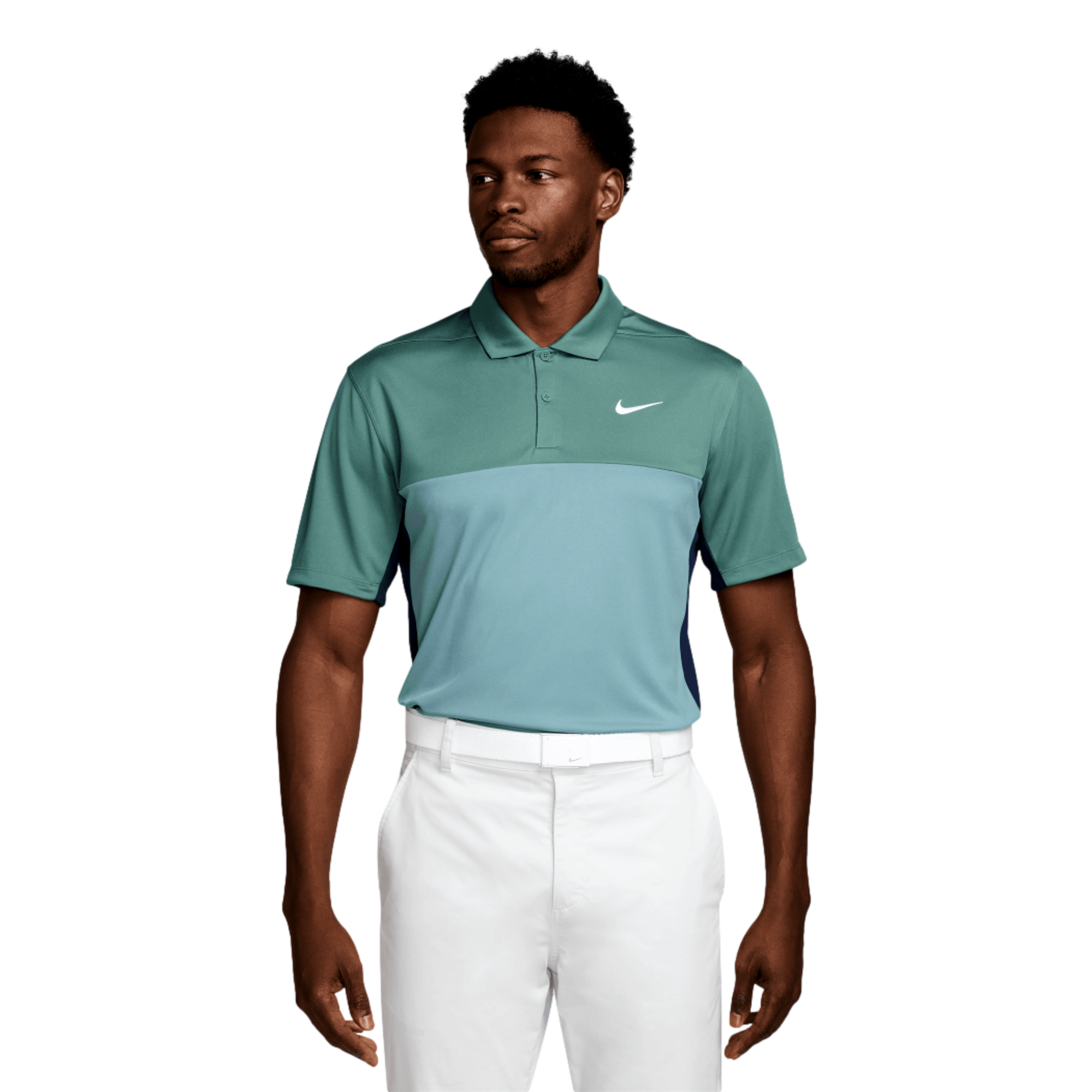 Dri-Fit  Color Block Short Sleeve Polo