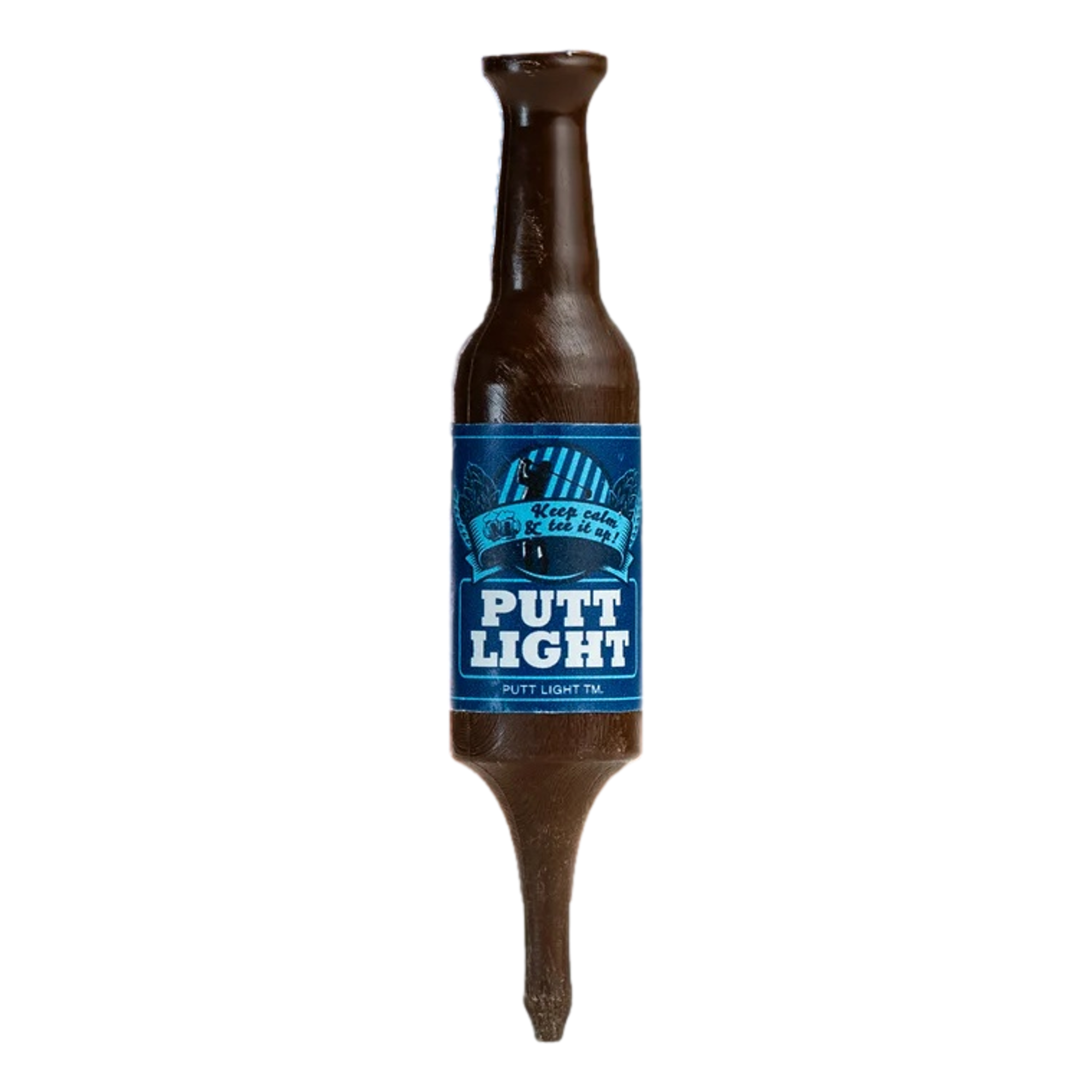 Putt Light Beer Bottle Golf Tees 2-1/4" 6-Pack