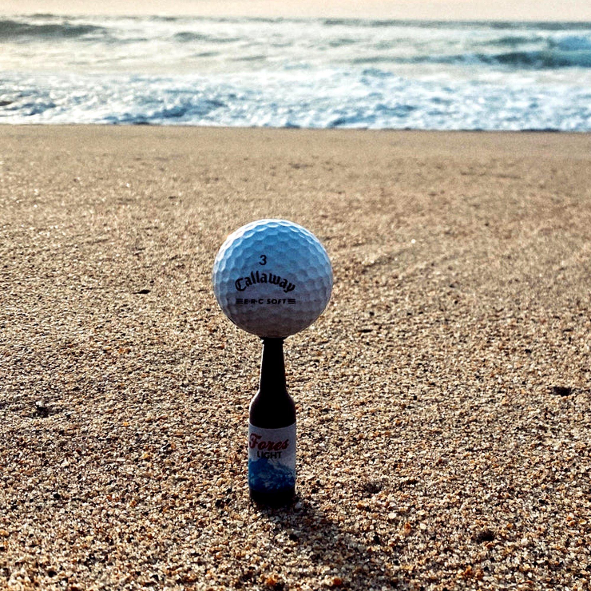 Fores Light Beer Bottle Golf Tees 2-1/4" 6-Pack