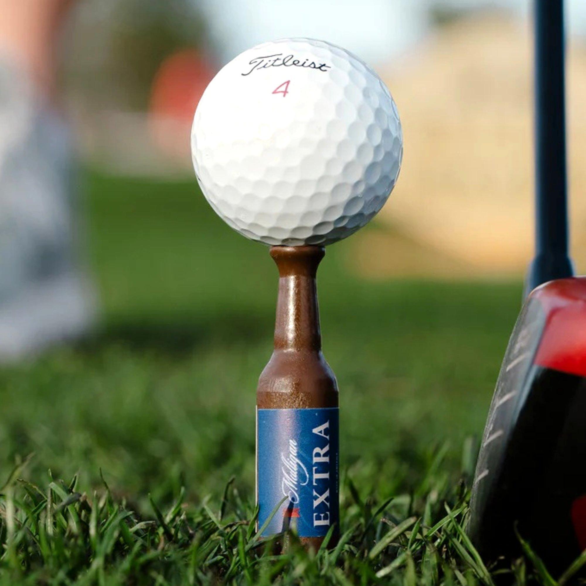 Mulligan Extra Beer Bottle Golf Tees 2-1/4" 6-Pack