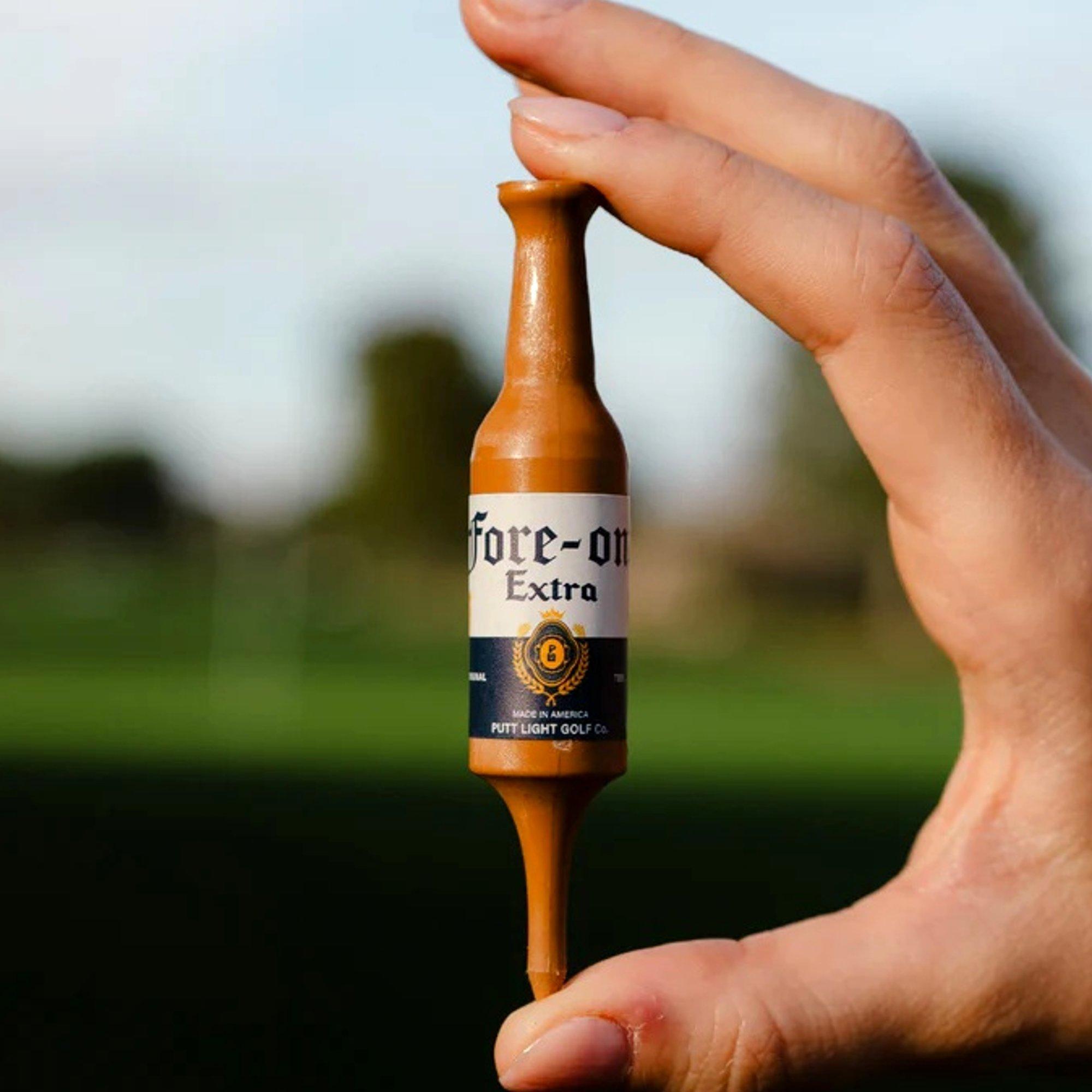 Fore-ona Beer Bottle Golf Tees 2-1/4" 6-Pack