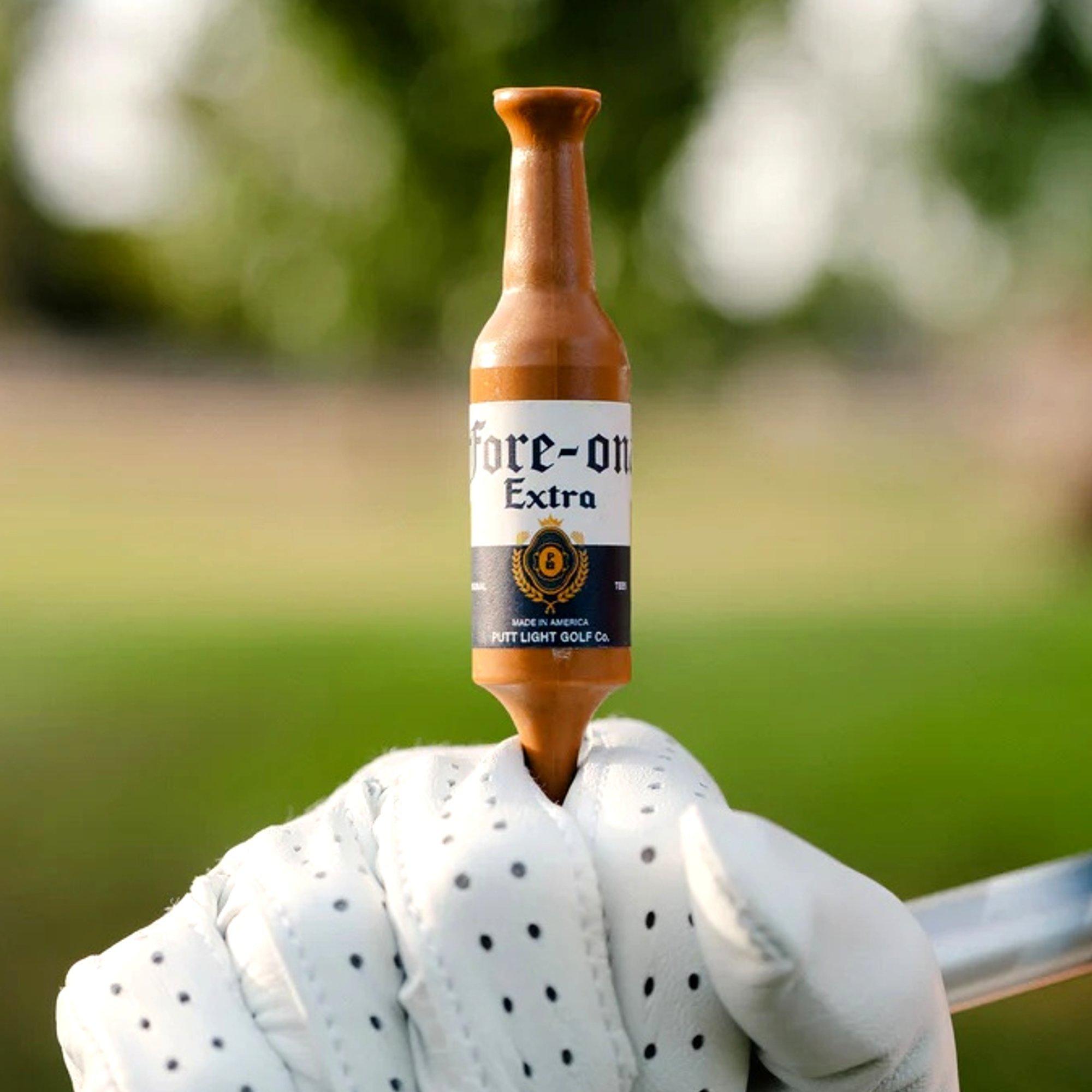 Fore-ona Beer Bottle Golf Tees 2-1/4" 6-Pack