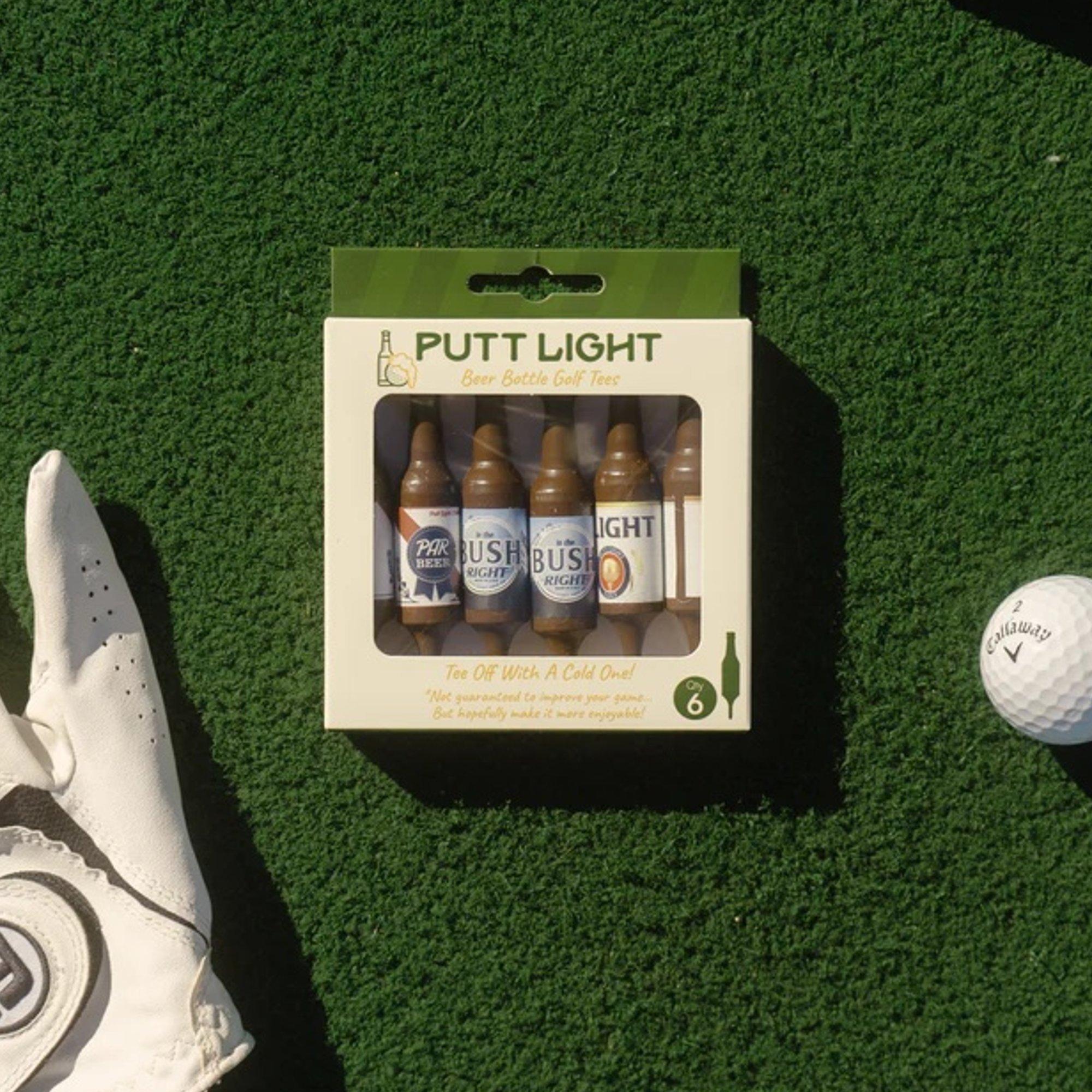 Beer Bottle Golf Tees Variety  #2 2-1/4" 6-Pack