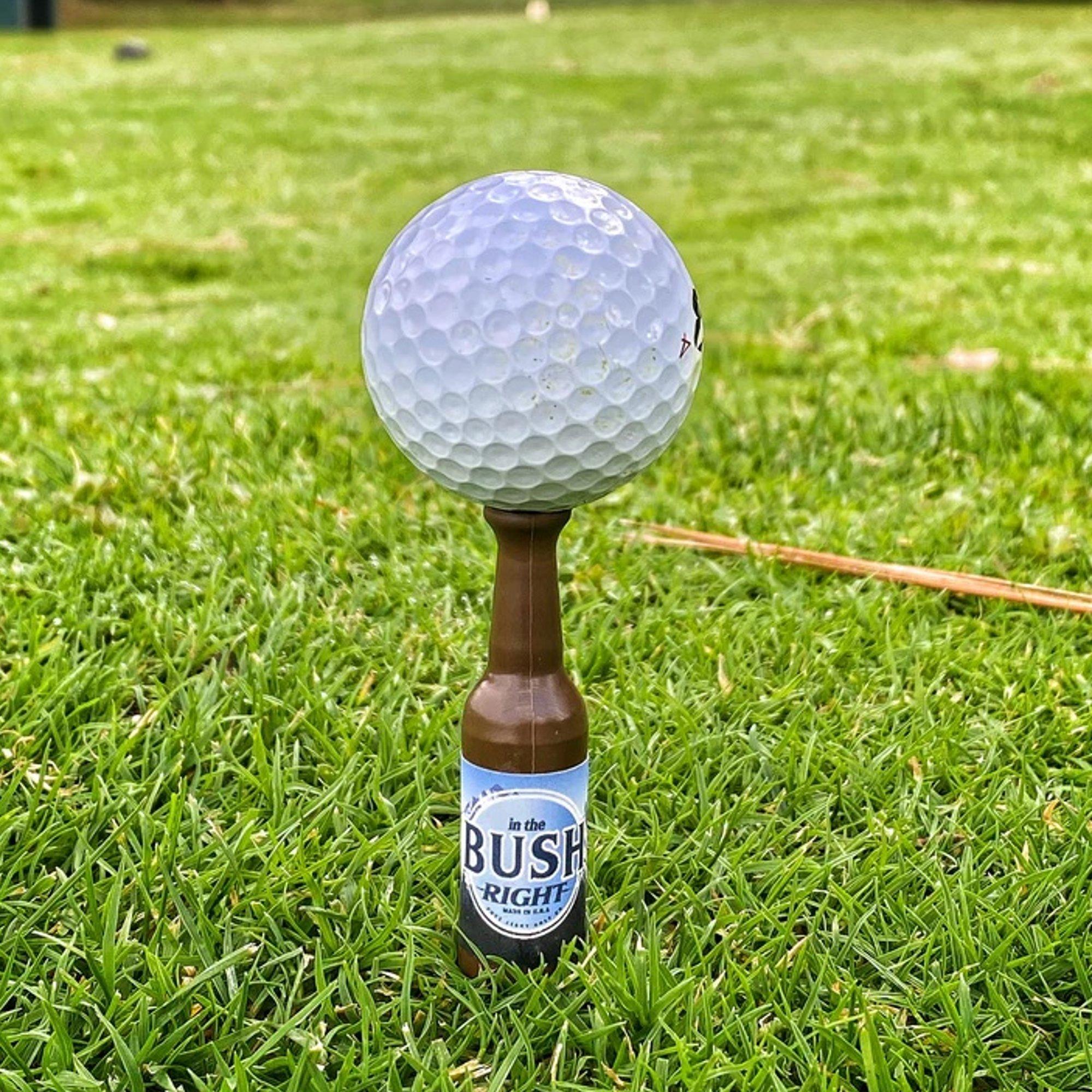 Beer Bottle Golf Tees Variety  #2 2-1/4" 6-Pack