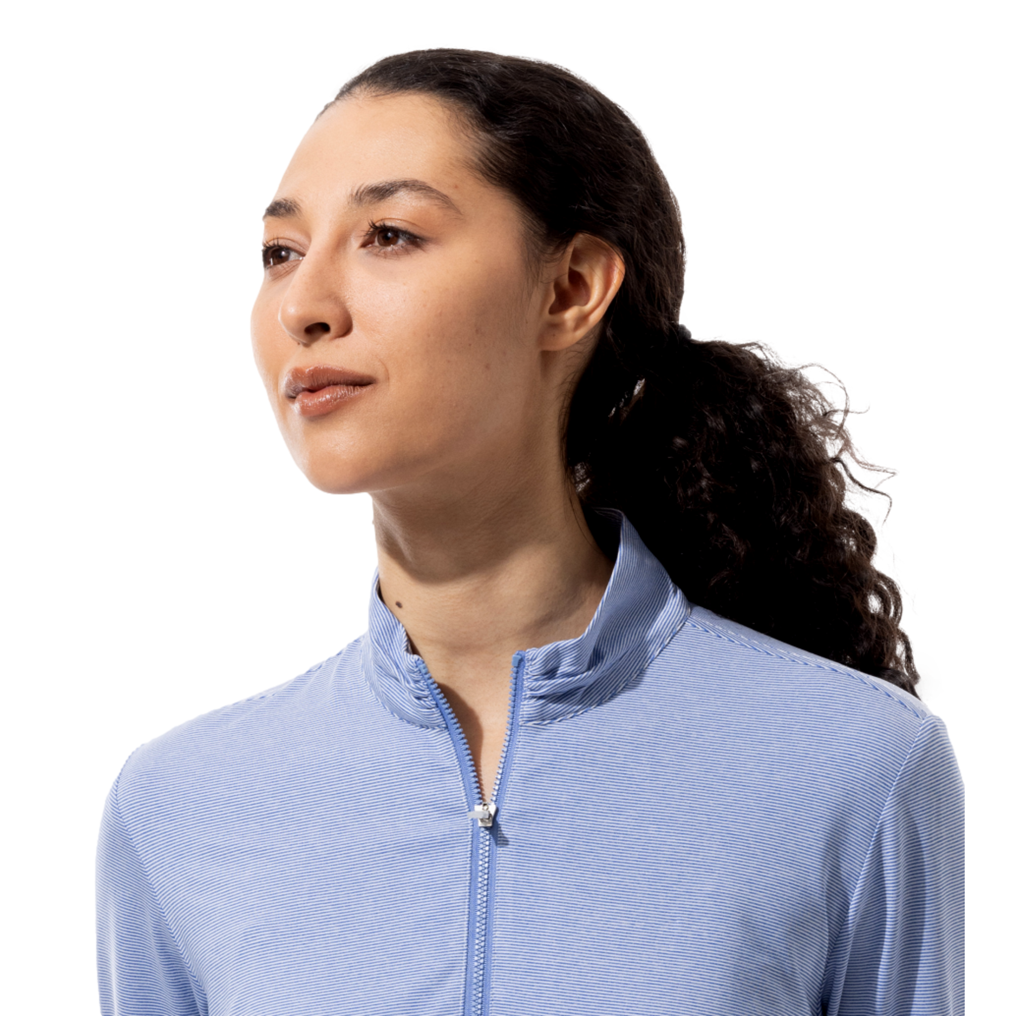 SolTek Mélange Quarter Zip Pull Over