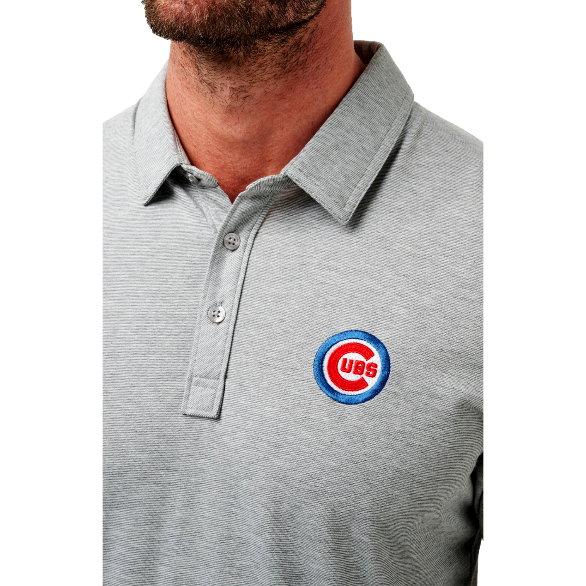 The Zinna Short Sleeve Polo Chicago Cubs