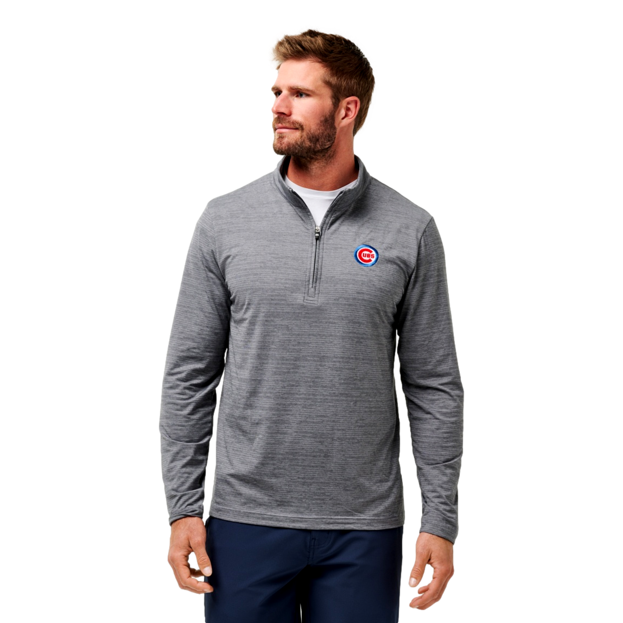The Heater Quarter Zip Pullover Chicago Cubs
