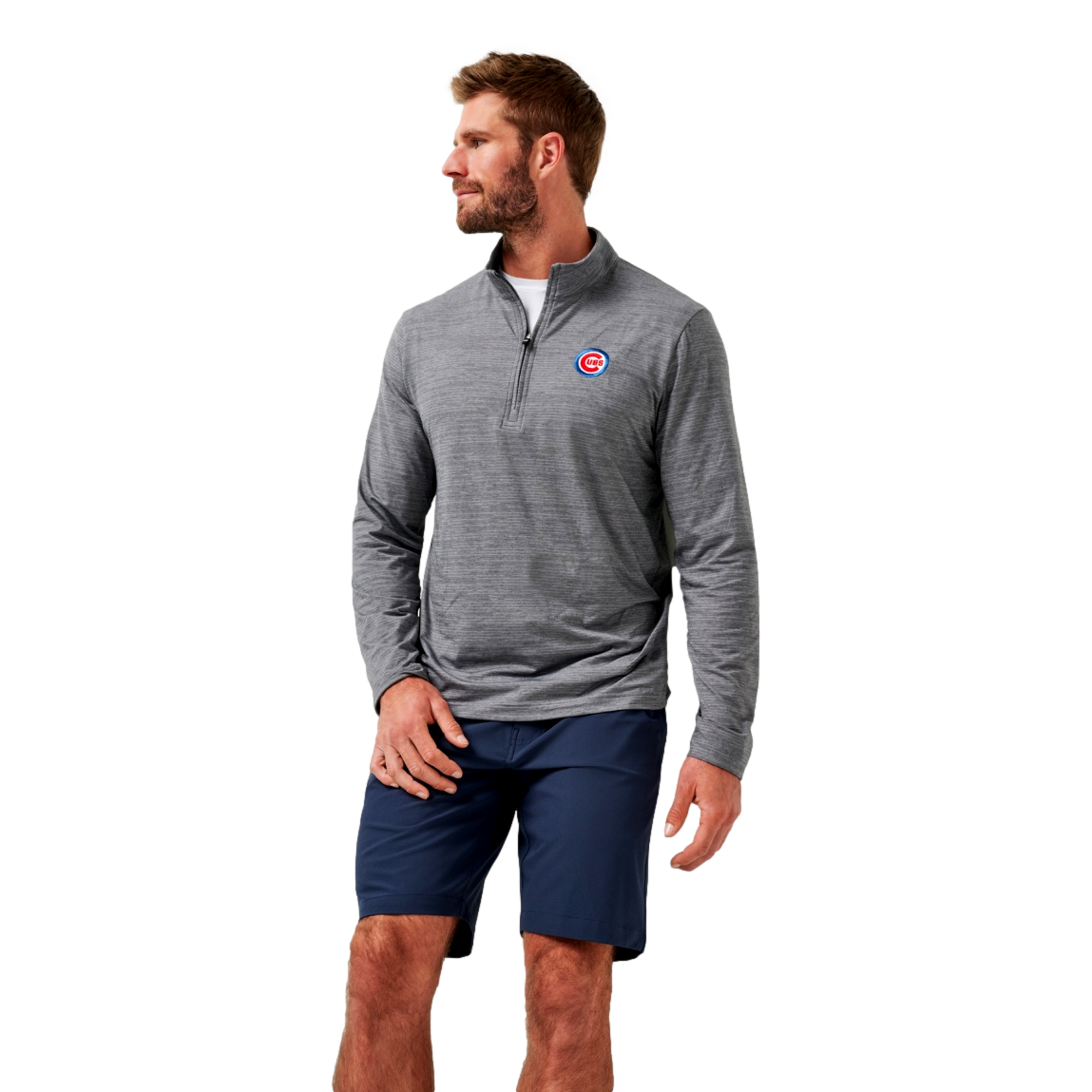 The Heater Quarter Zip Pullover Chicago Cubs