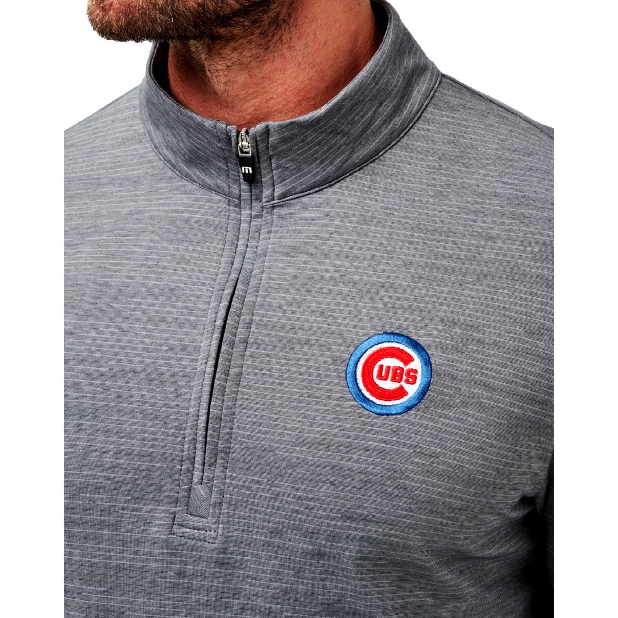 The Heater Quarter Zip Pullover Chicago Cubs