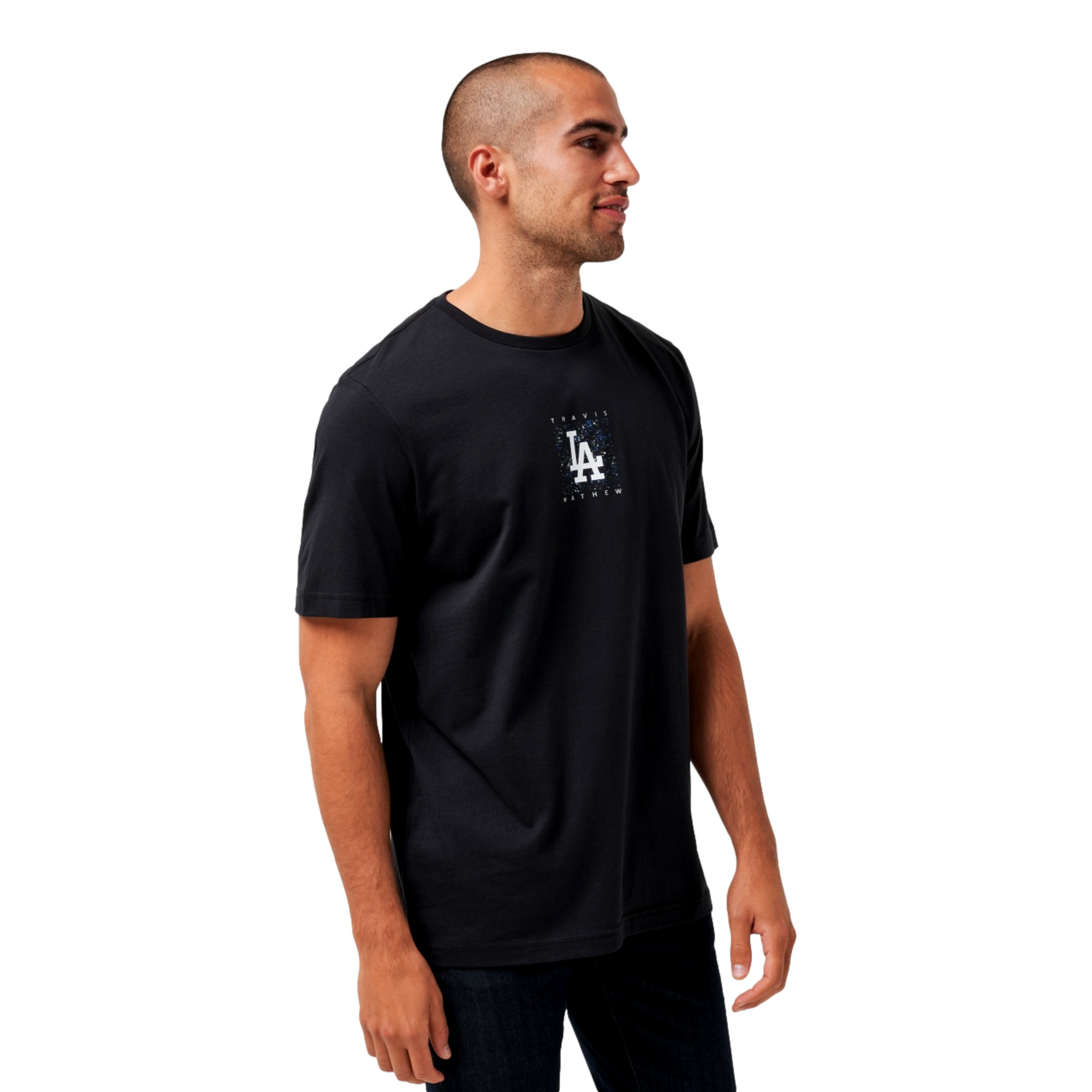 In The Dugout Men's Golf T-Shirt Los Angeles Dodgers