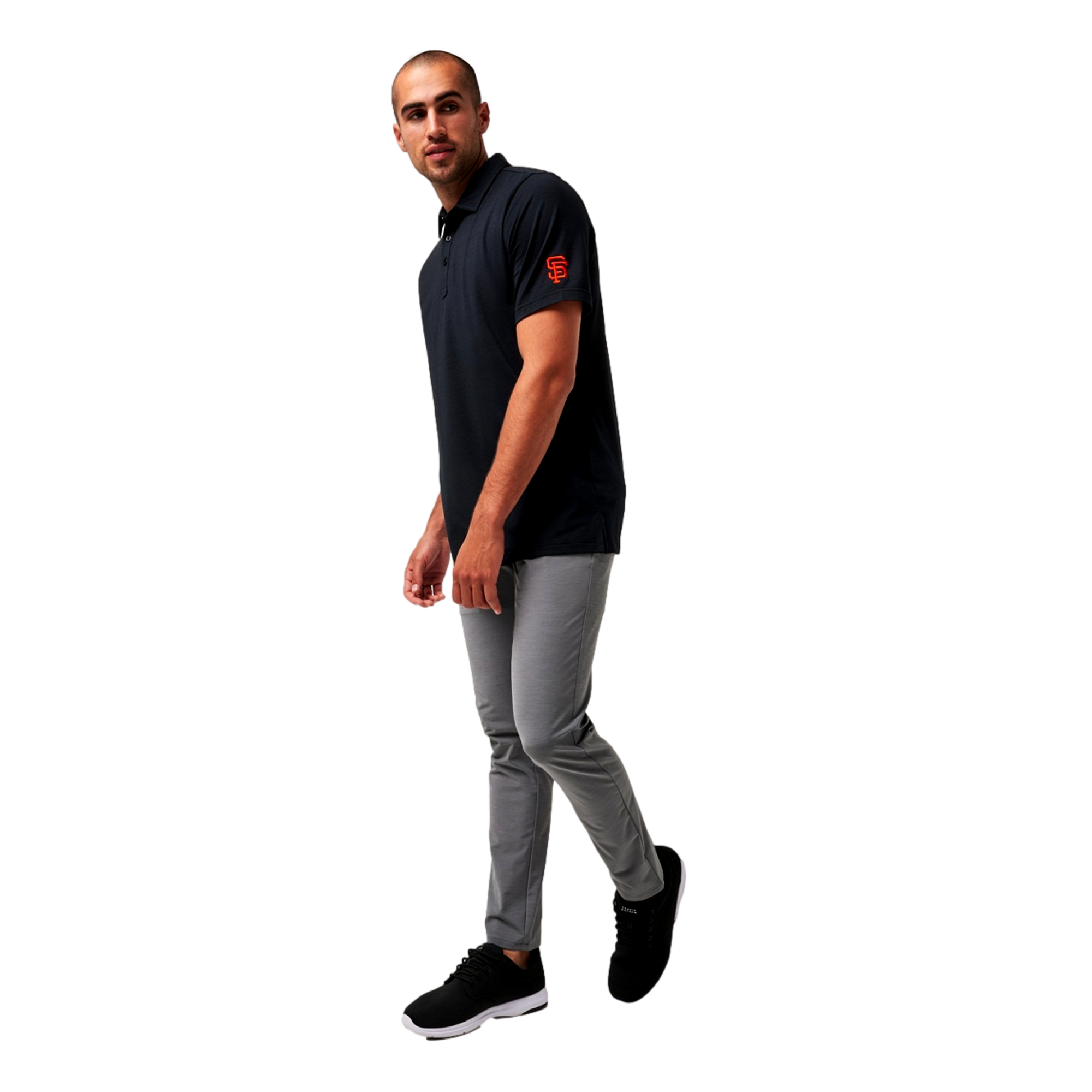 The Heater Short Sleeve Polo San Francisco Giants