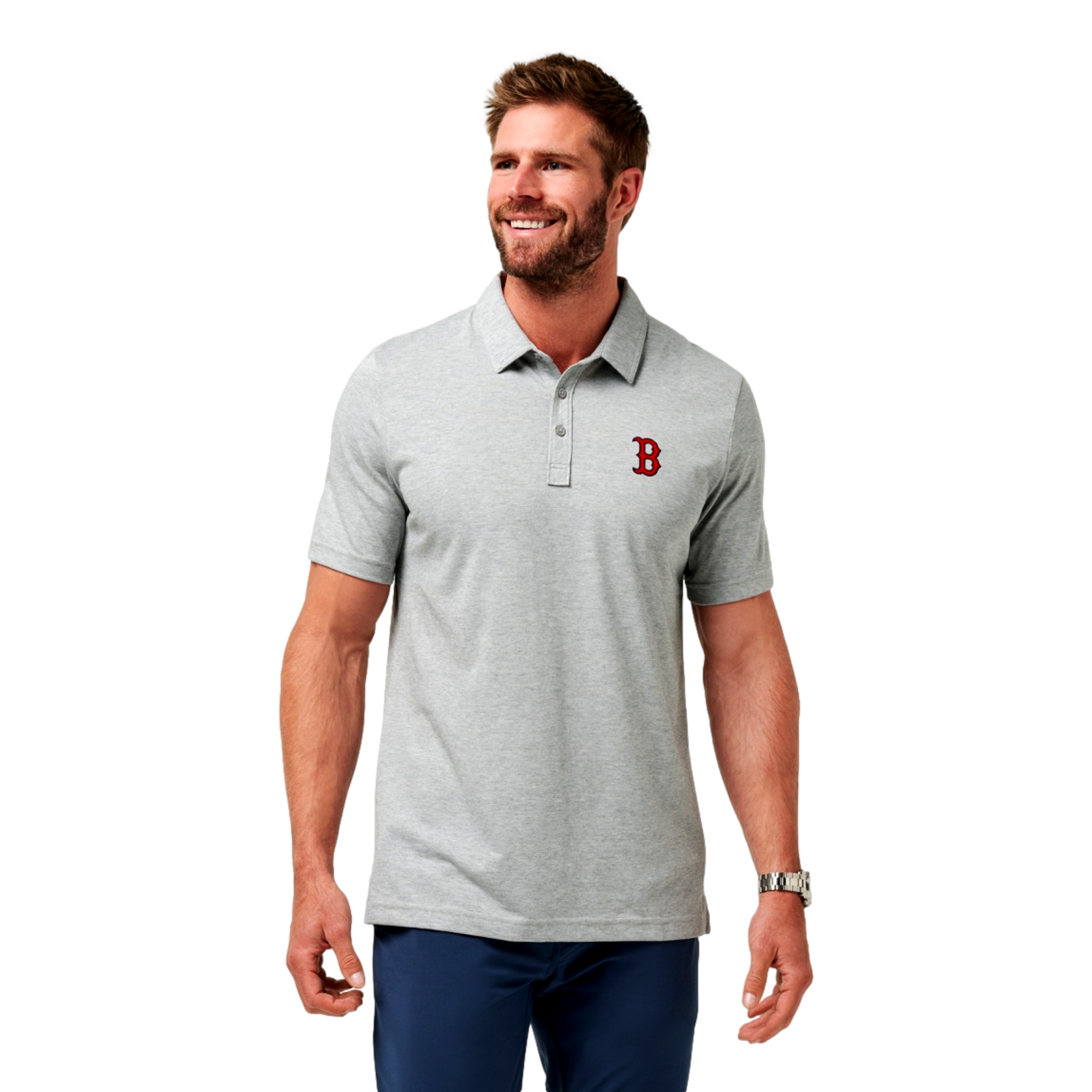 The Zinna Short Sleeve Polo Boston Red Sox