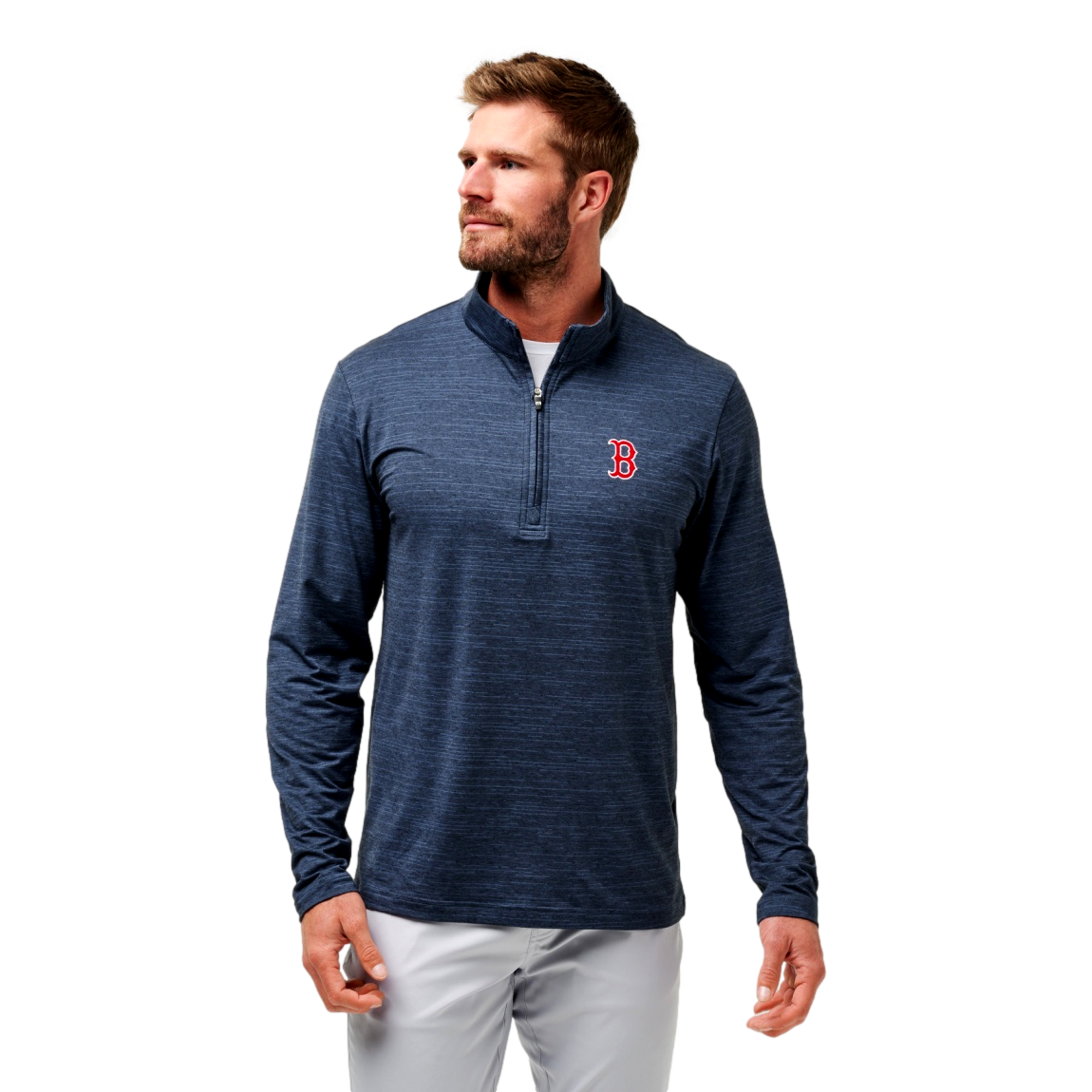 The Heater Quarter Zip Pullover Boston Red Sox