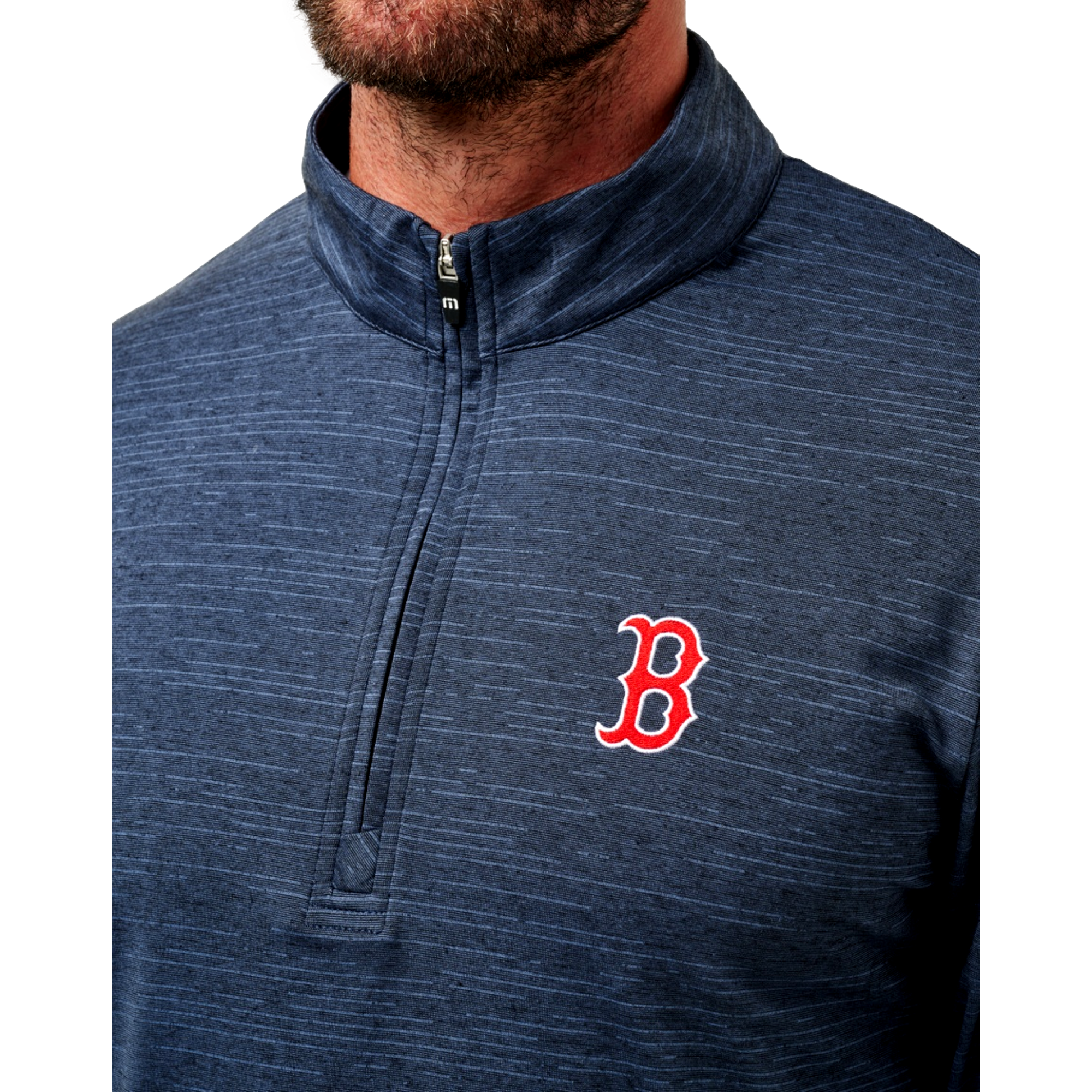 The Heater Quarter Zip Pullover Boston Red Sox