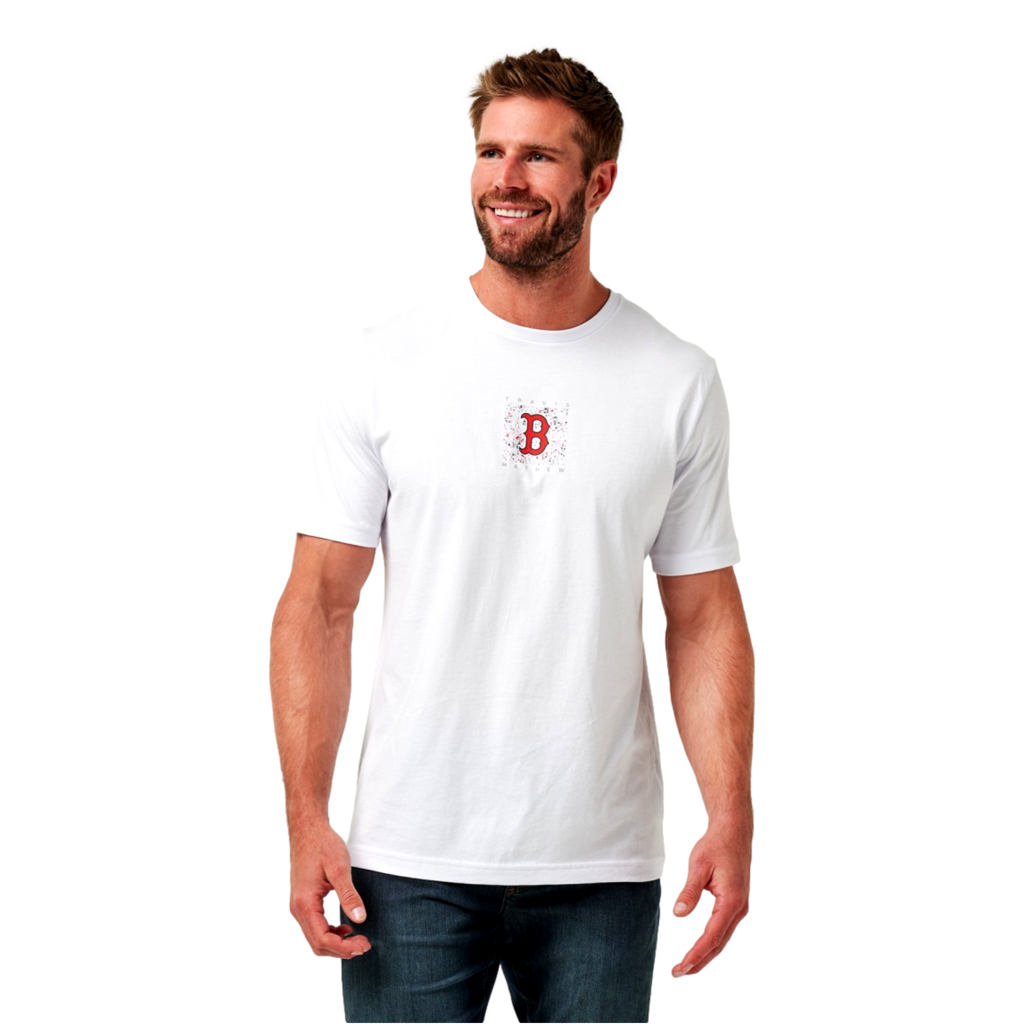 In The Dugout Boston Red Sox Men's Golf T-Shirt