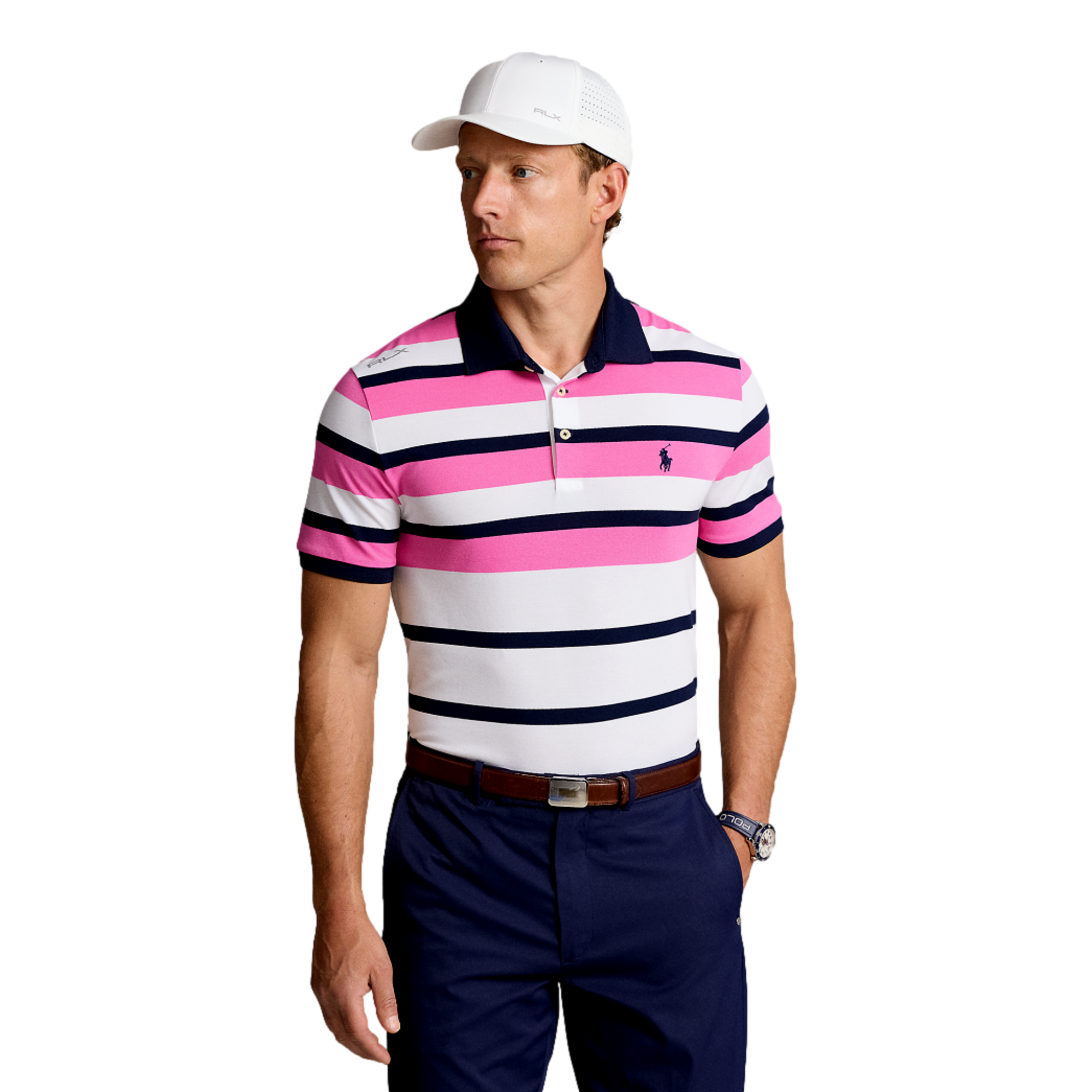 Performance Pique Men's Short Sleeve Golf Polo Shirt