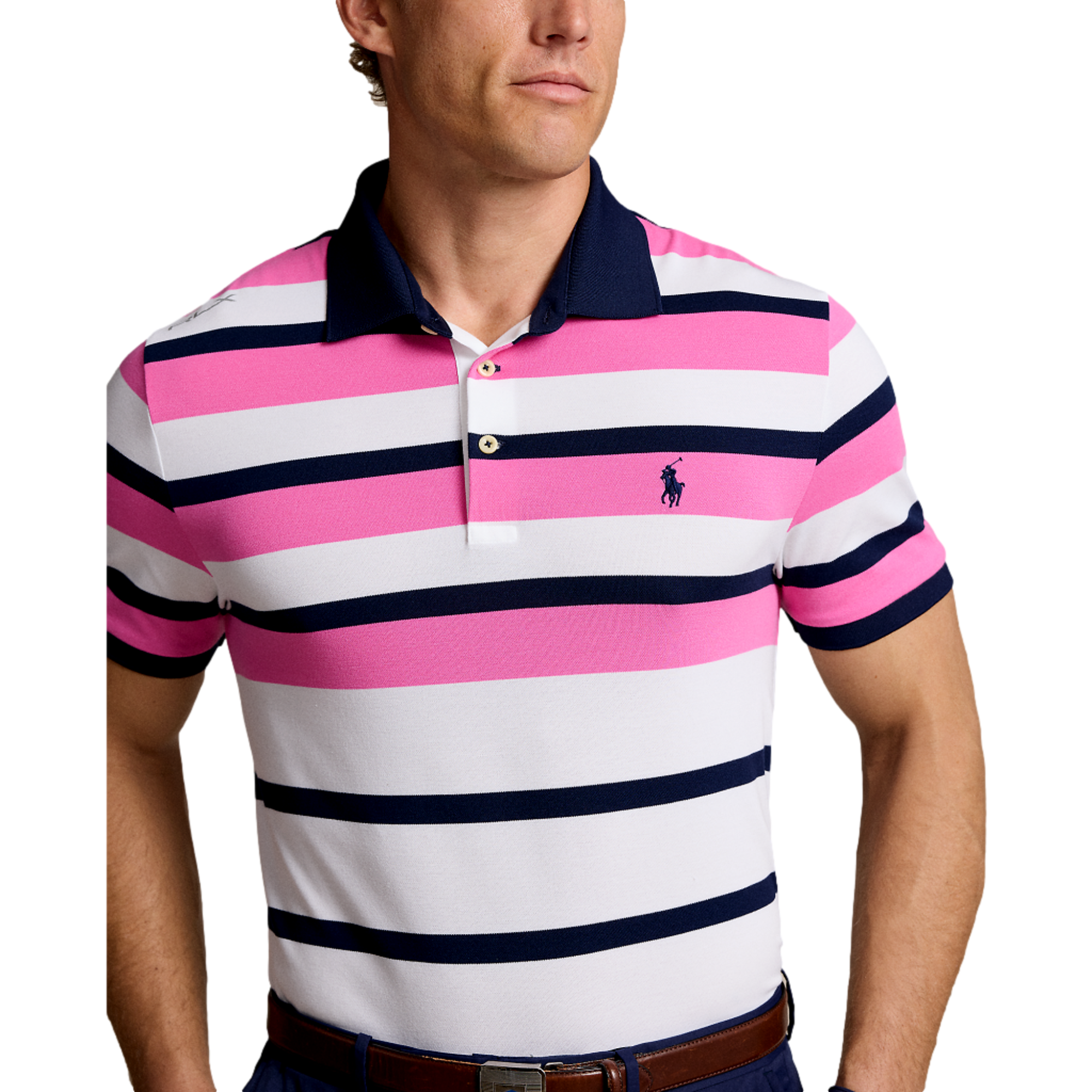 Performance Pique Men's Short Sleeve Golf Polo Shirt