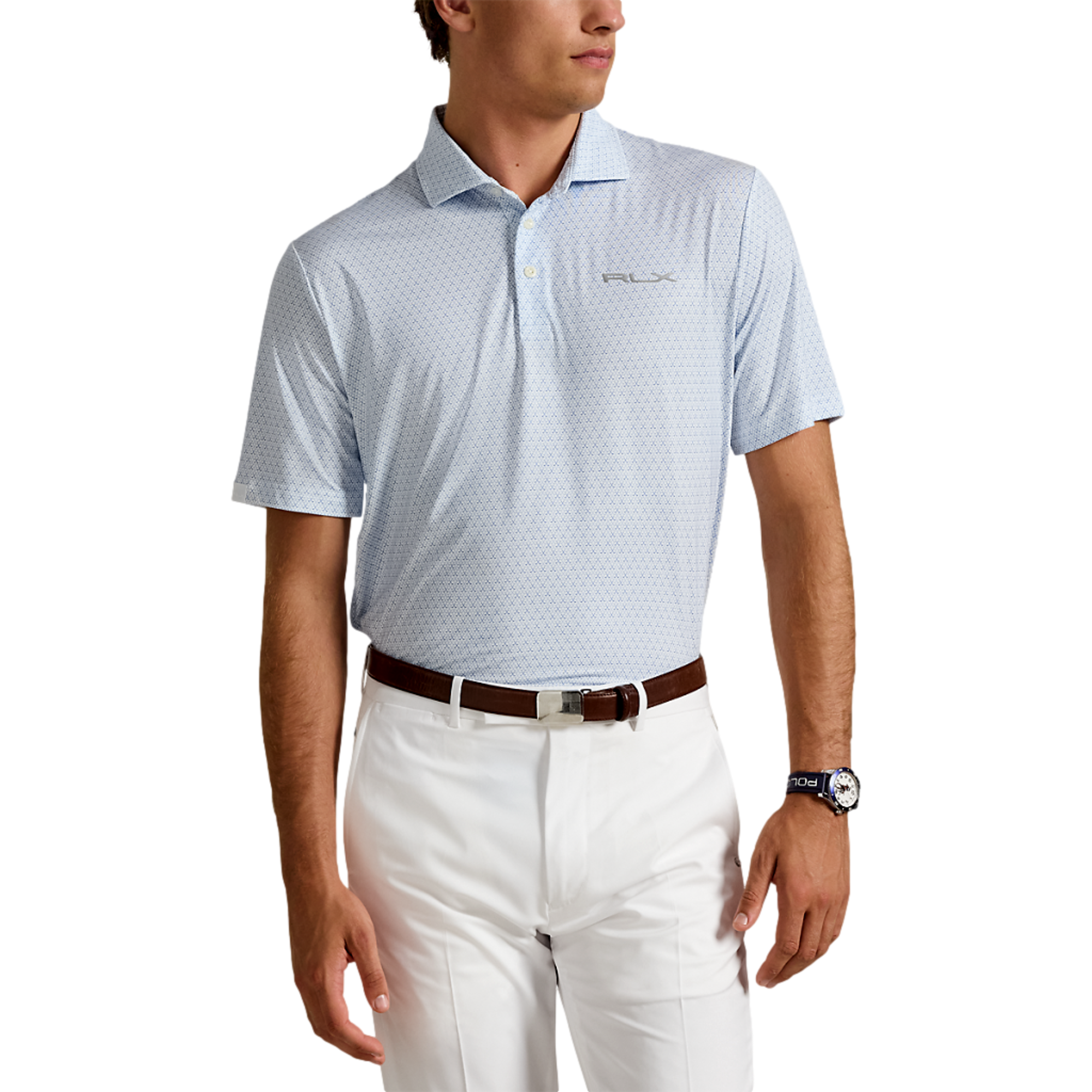 Cross Club Men's Short Sleeve Golf Polo Shirt