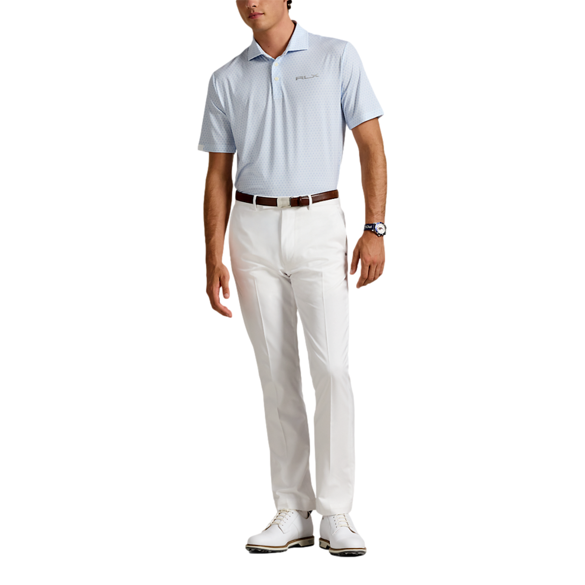 Cross Club Men's Short Sleeve Golf Polo Shirt