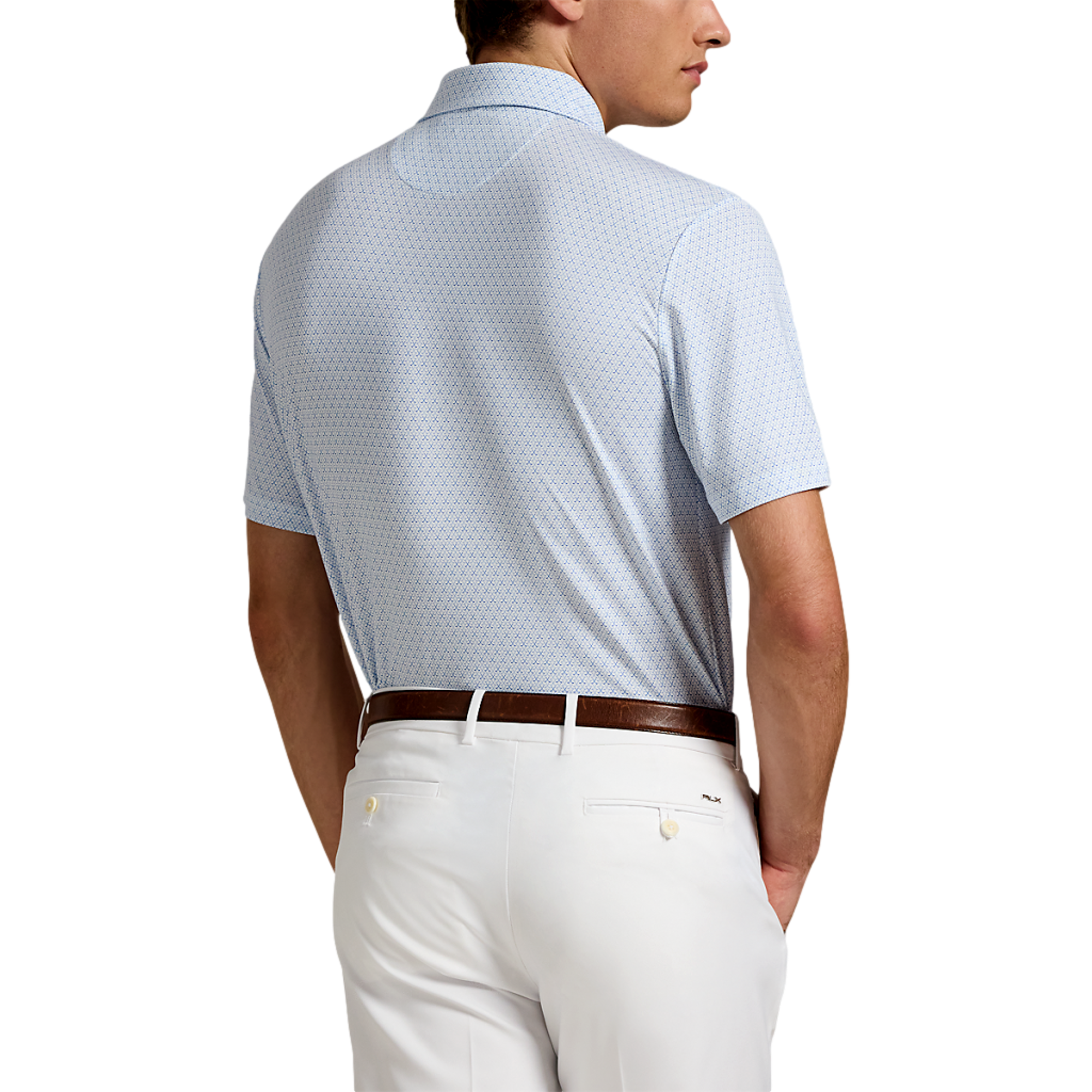 Cross Club Men's Short Sleeve Golf Polo Shirt