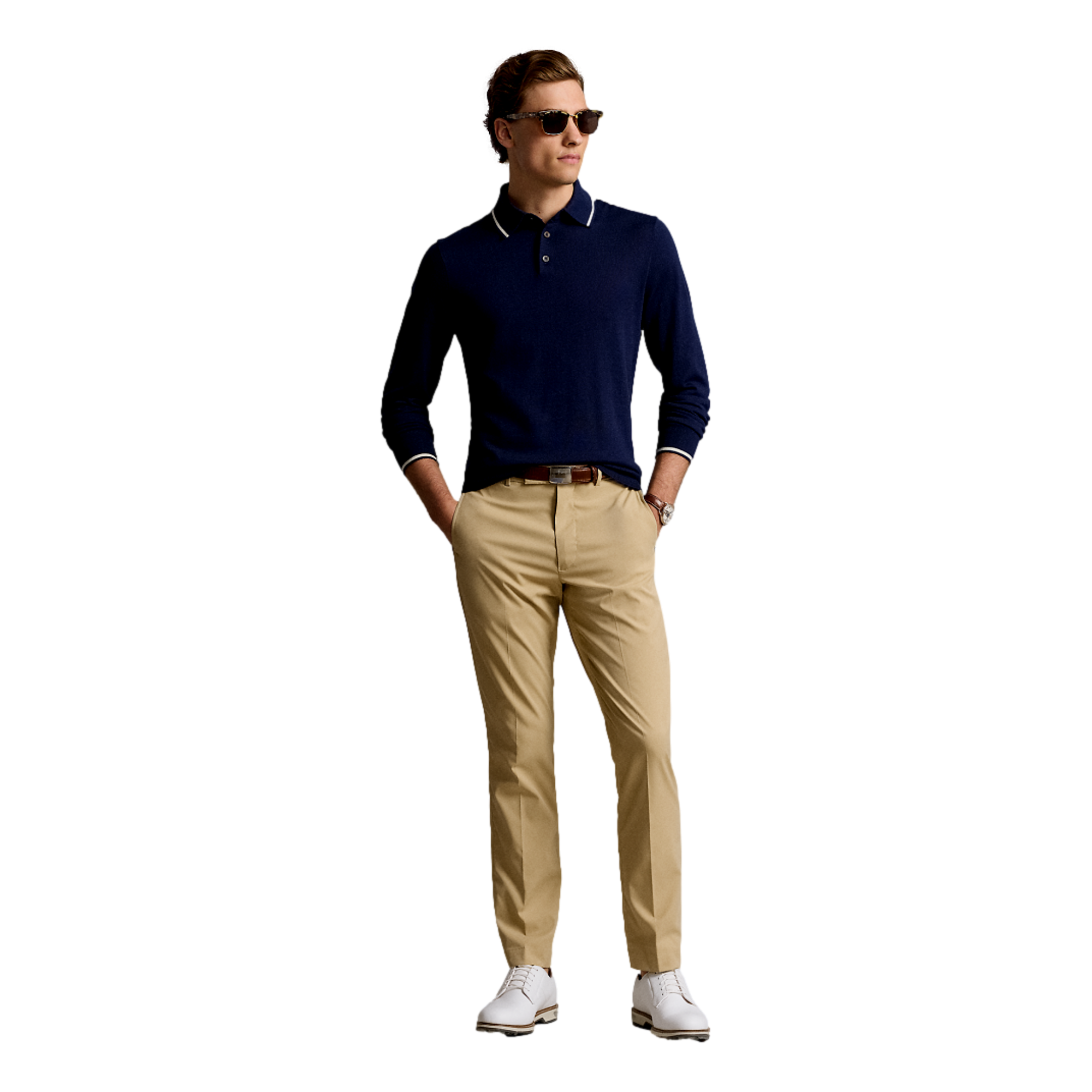 Merino Coolmax Collared Sweater