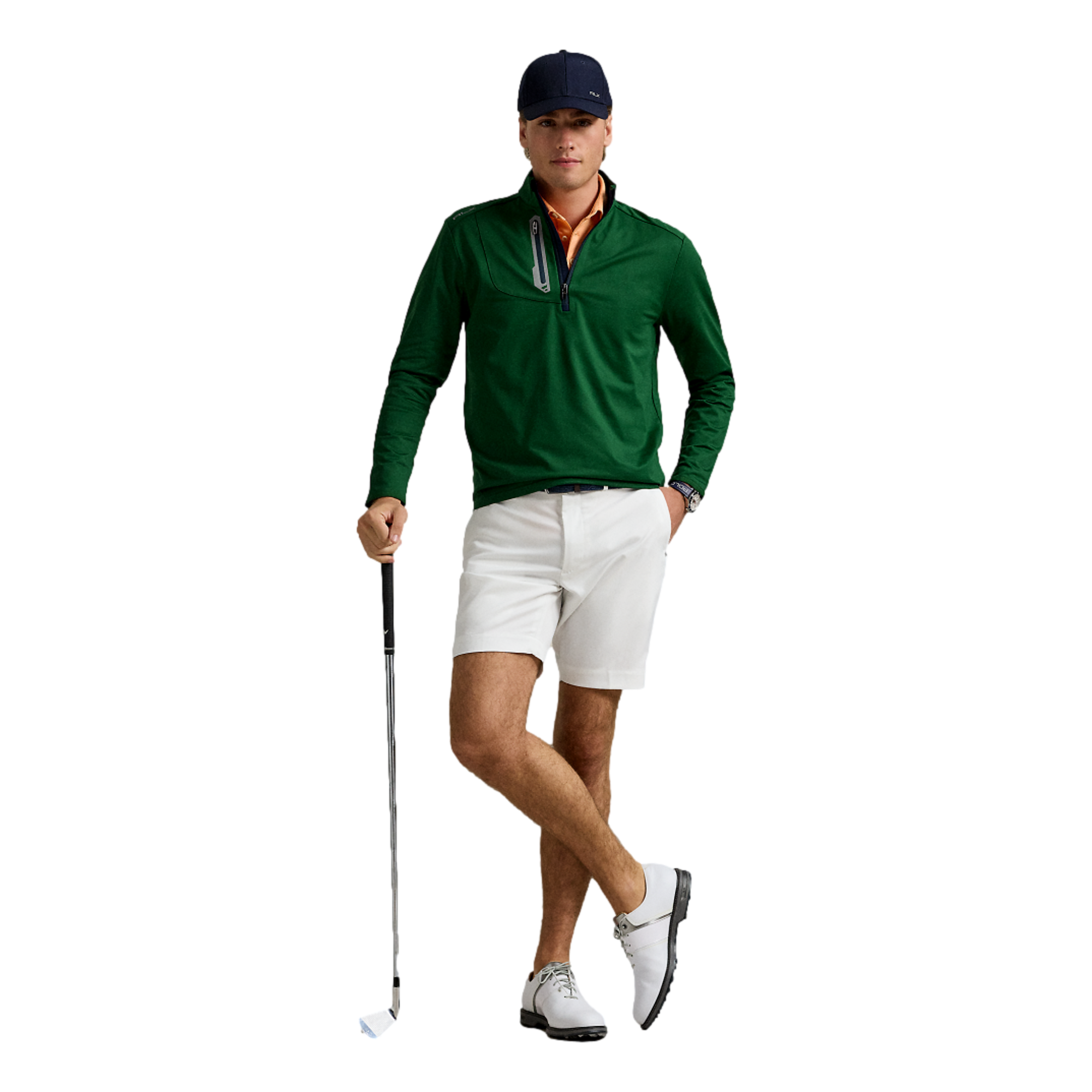 Luxury Performance Driver Men's Golf Quarter Zip
