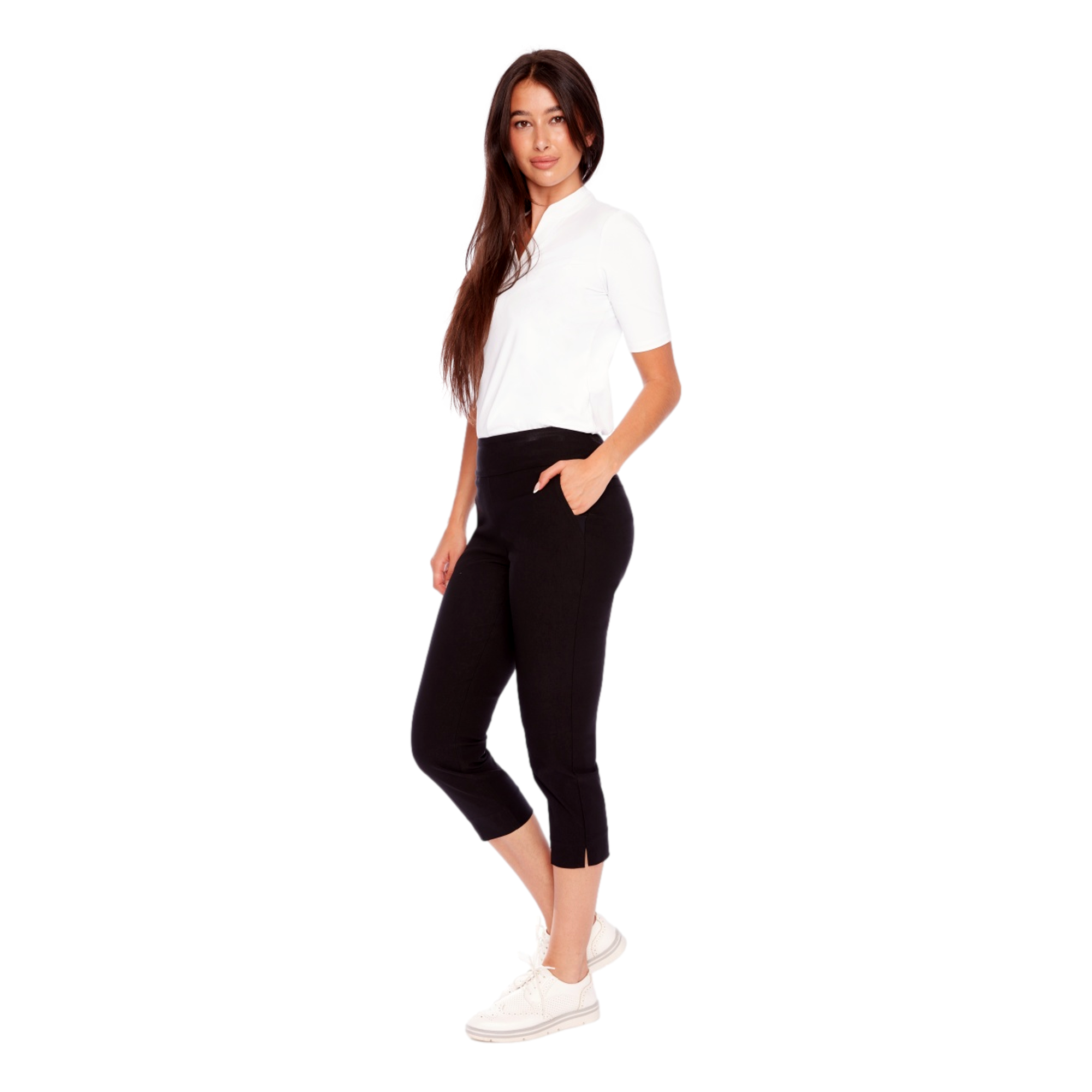 Core Solid Cropped 24" Women's Golf Pants