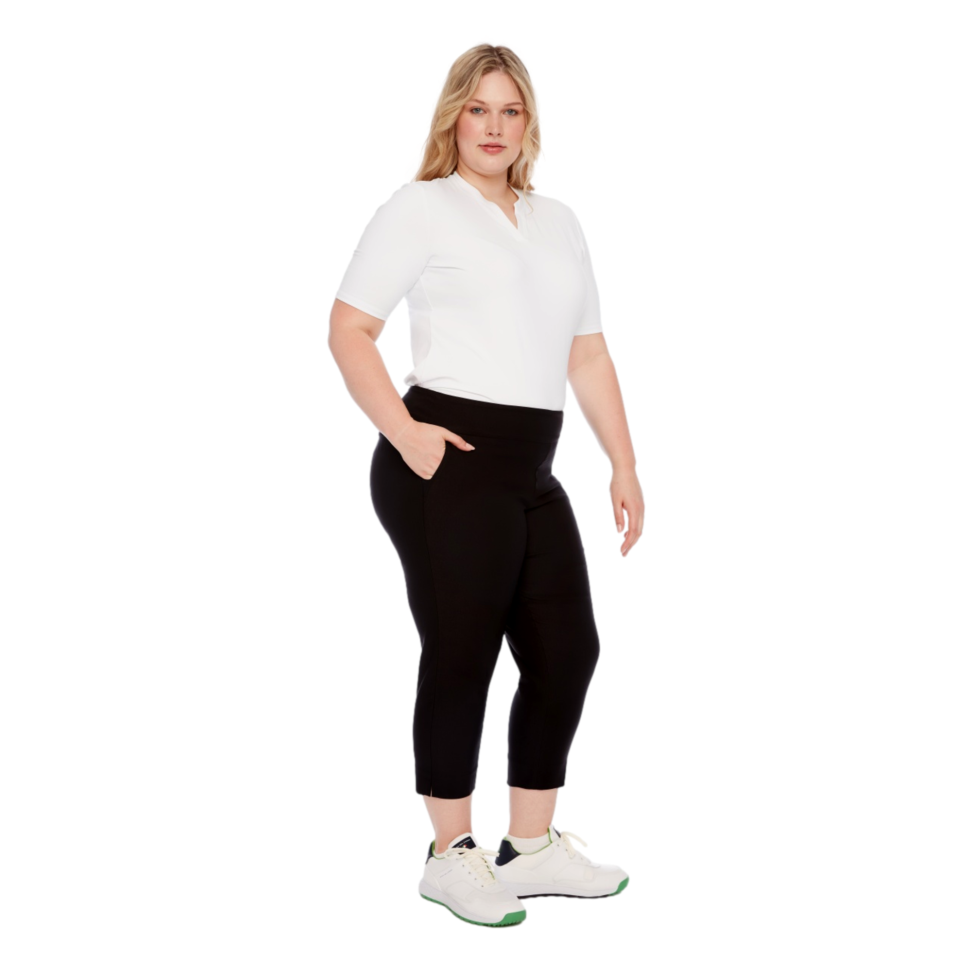 Core Solid Cropped 24" Women's Golf Pants