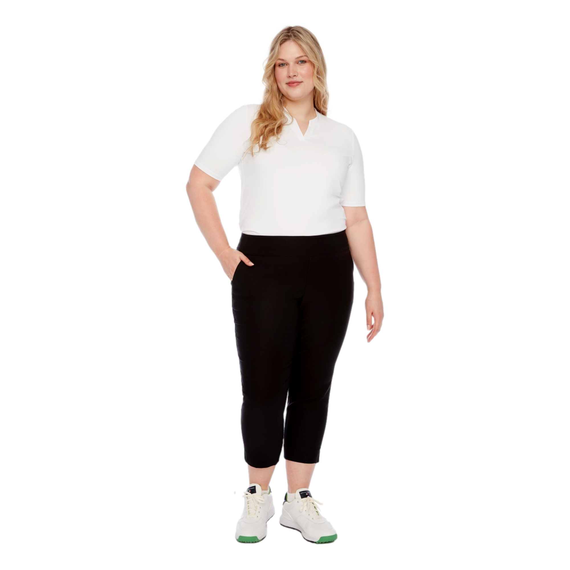 Core Solid Cropped 24" Women's Golf Pants