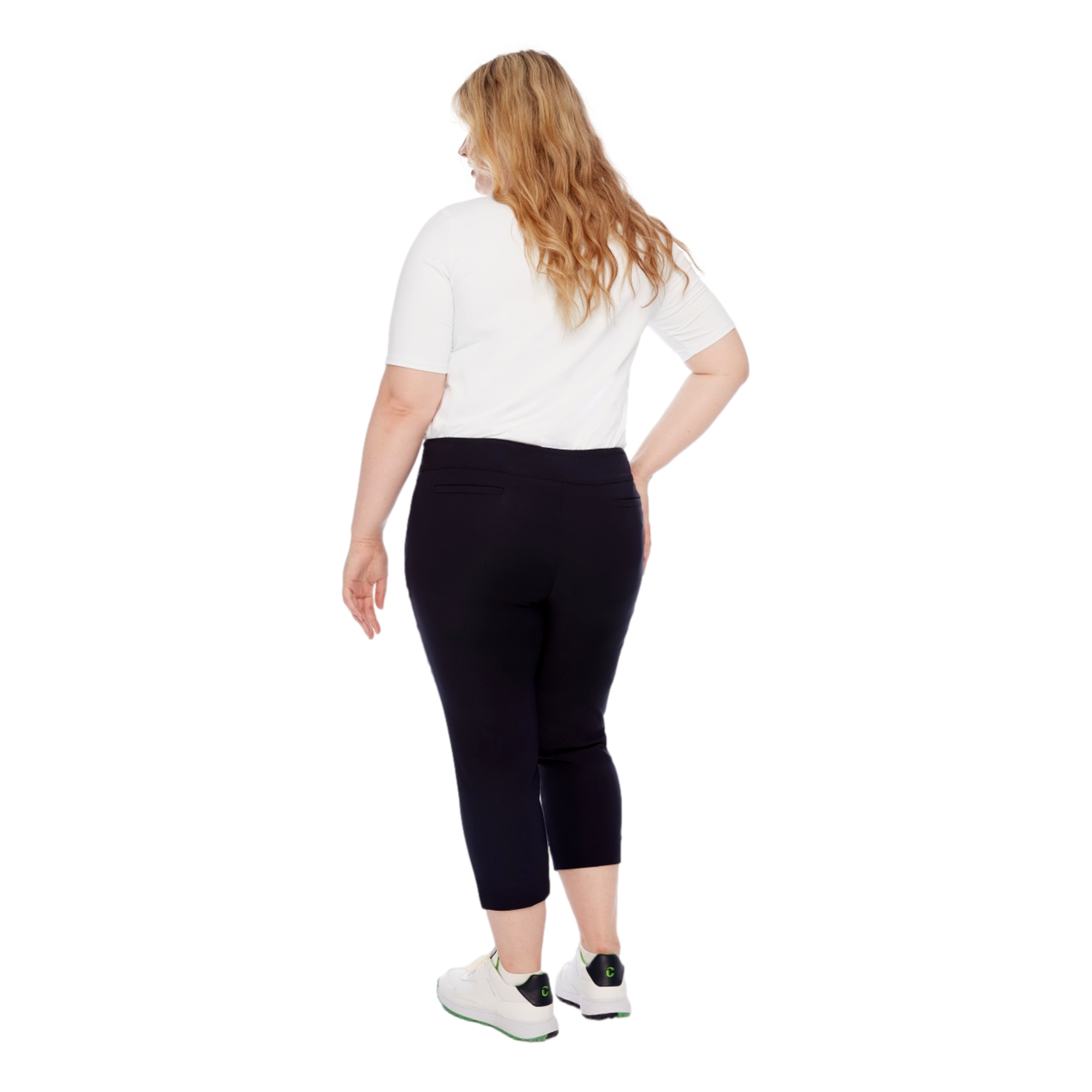 Solid Cropped 24" Women's Golf Pants