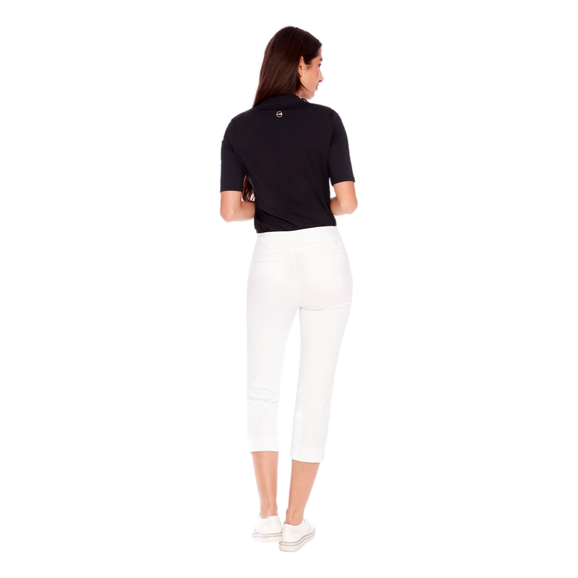 Basic Core 24" Solid Cropped Women's Golf Pants