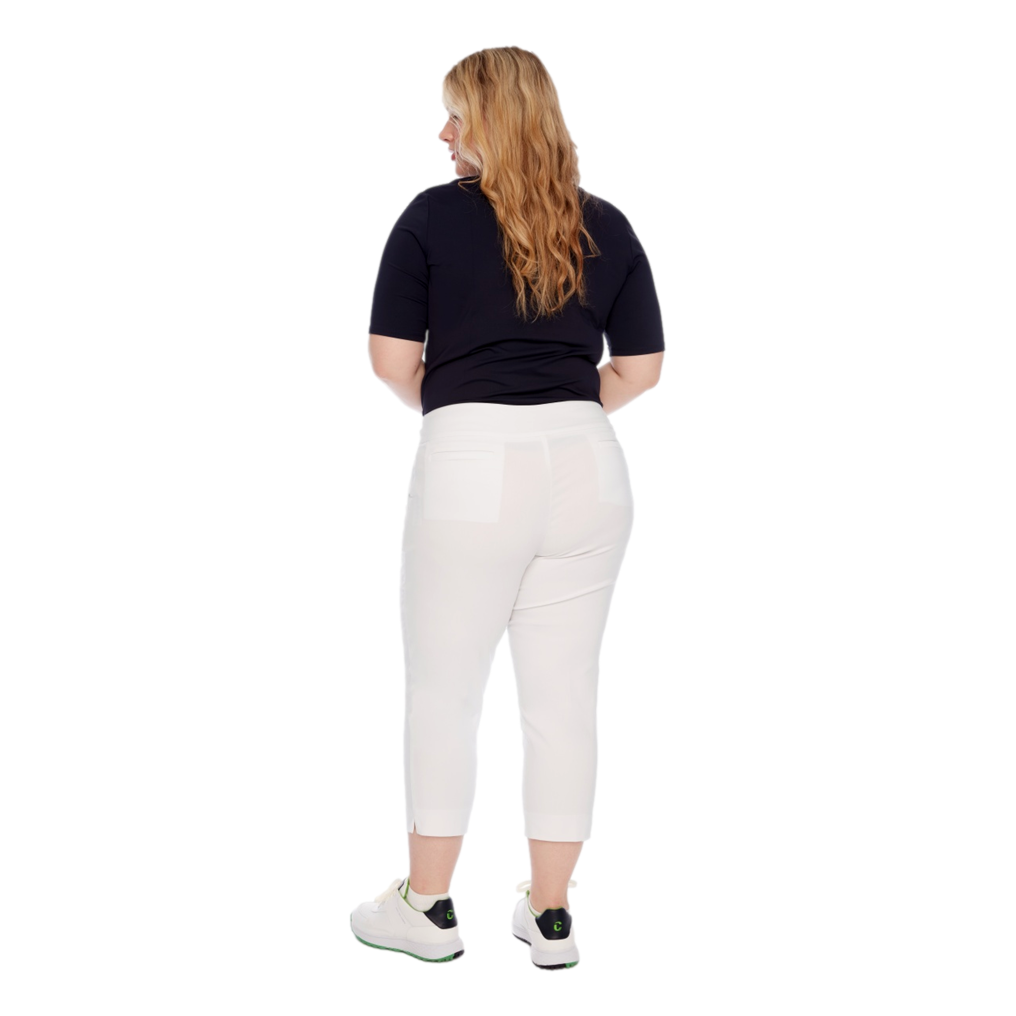 Basic Core 24" Solid Cropped Women's Golf Pants