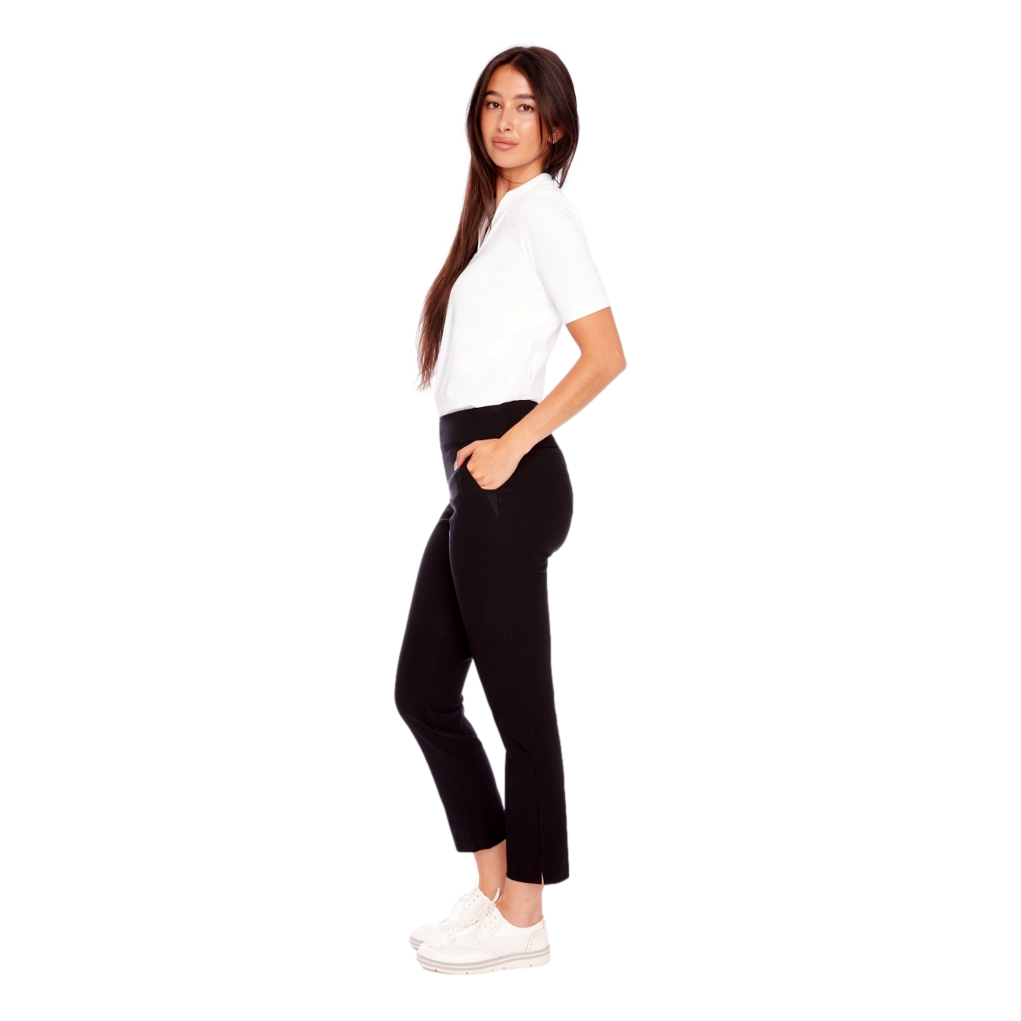 Basic Core 28" Solid Ankle Women's Golf Pants
