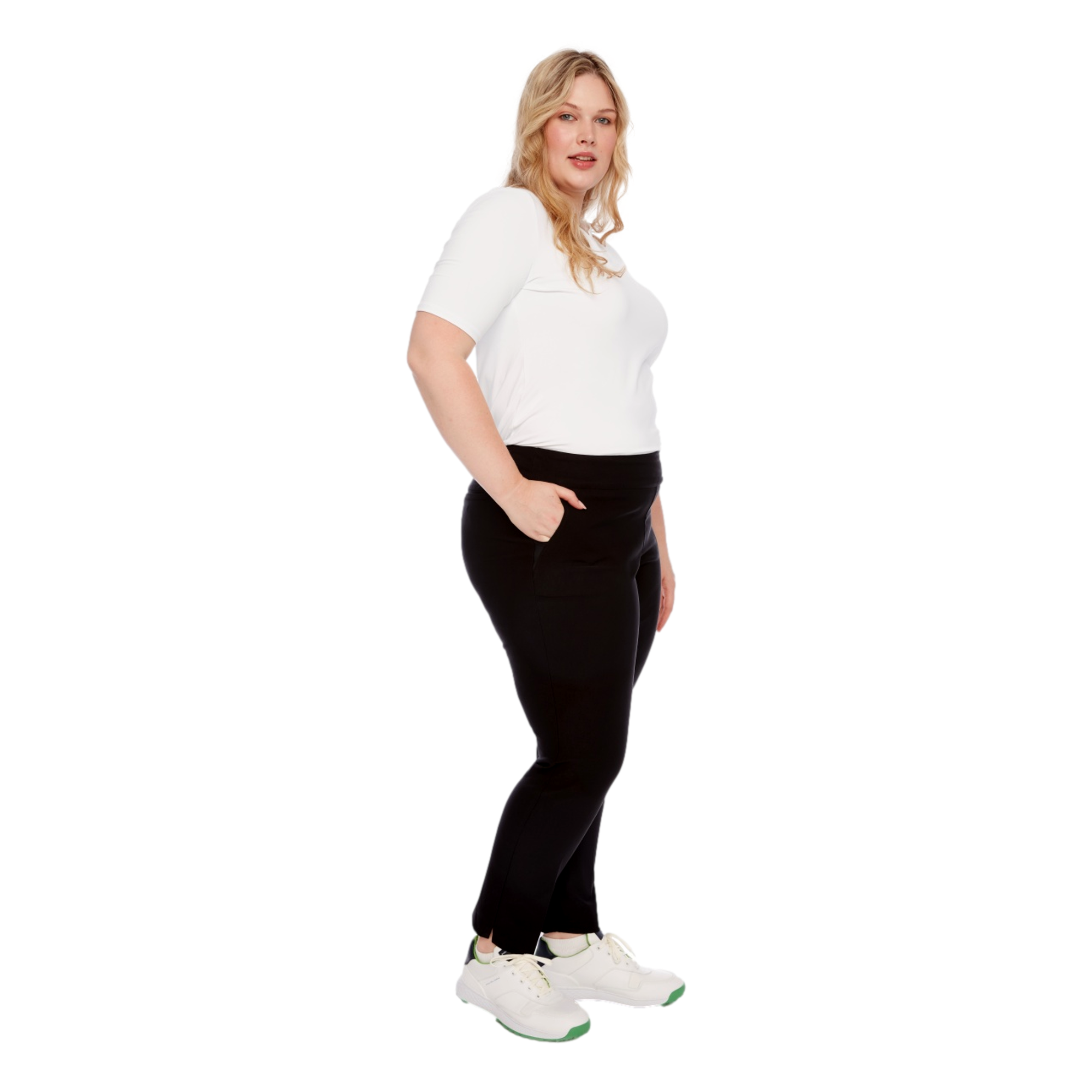 Basic Core 28" Solid Ankle Women's Golf Pants