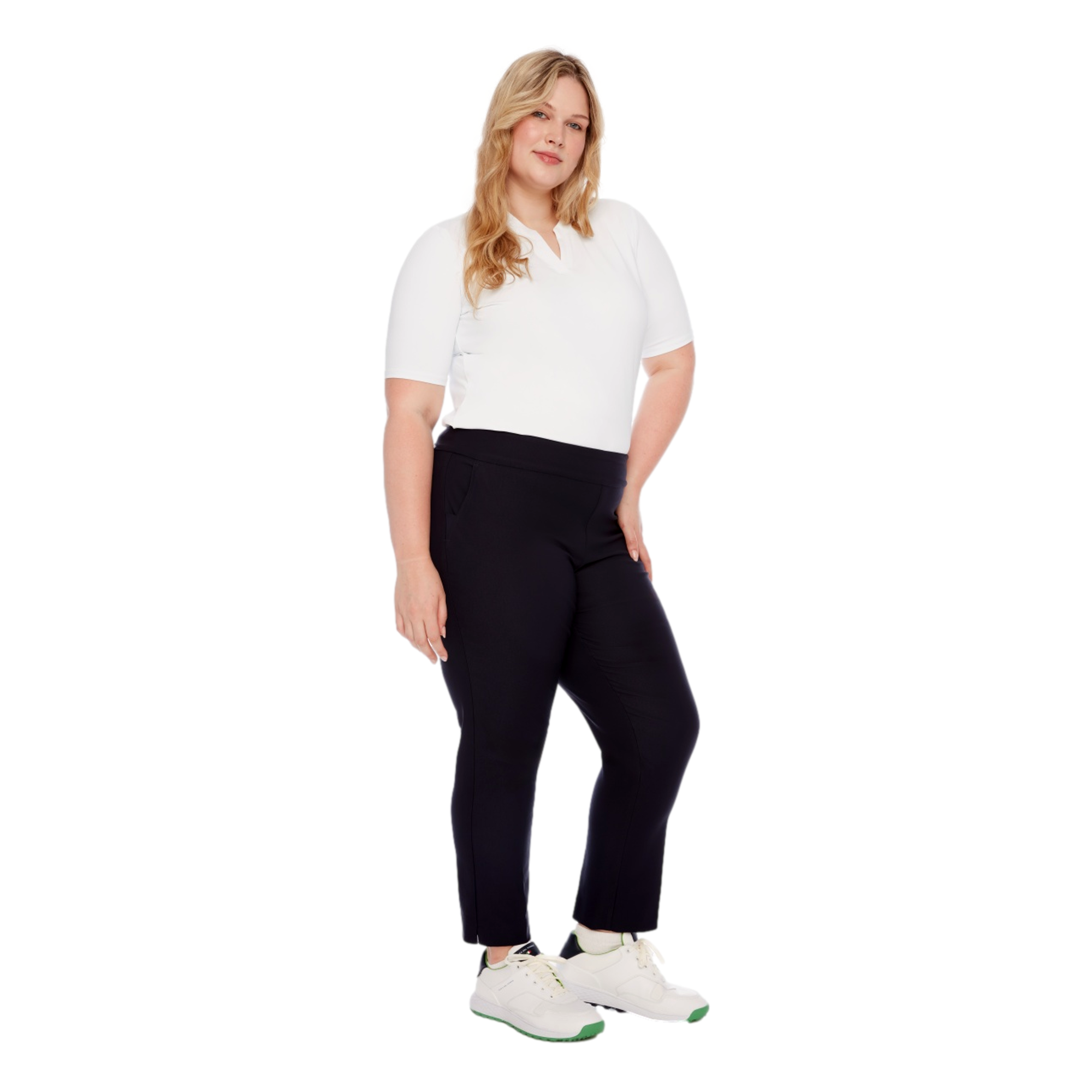Basic Core 28" Solid Ankle Women's Golf Pants