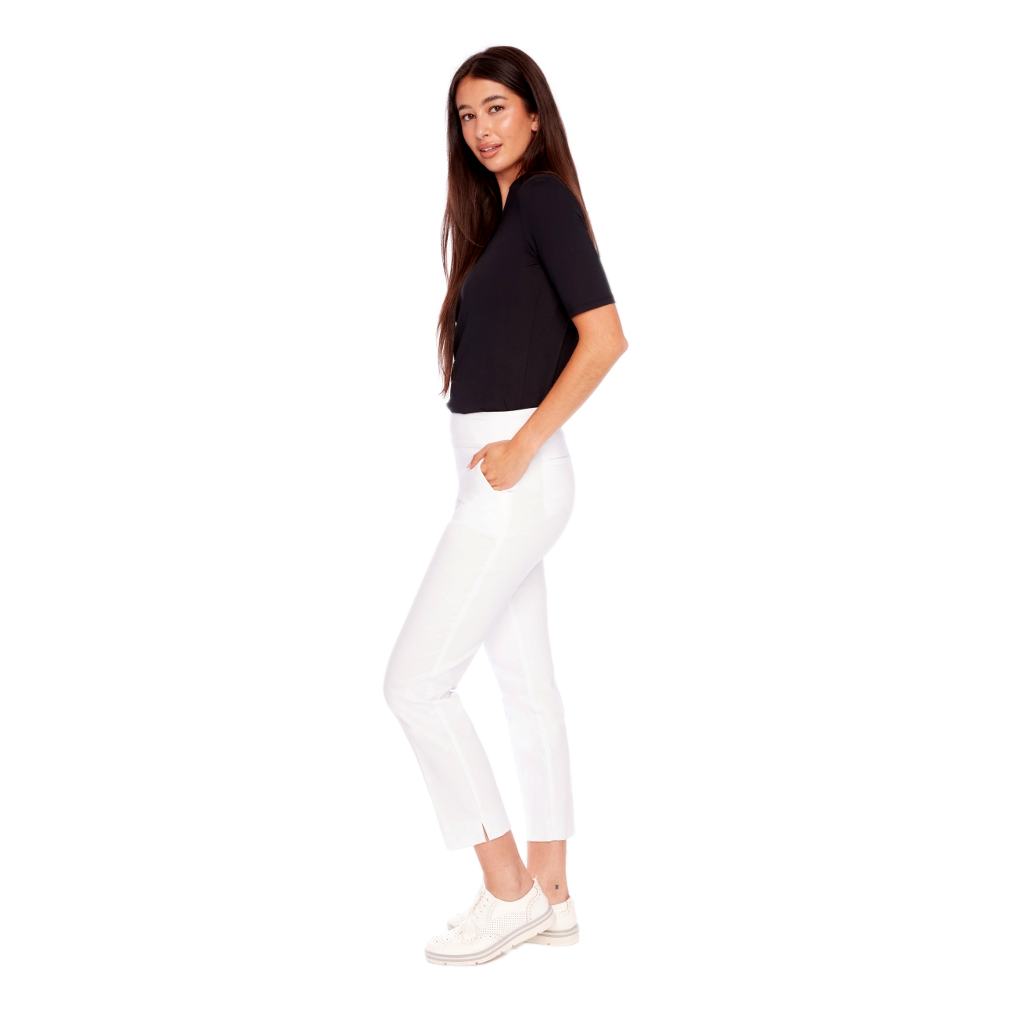 Basic Core 28" Solid Ankle Women's Golf Pants