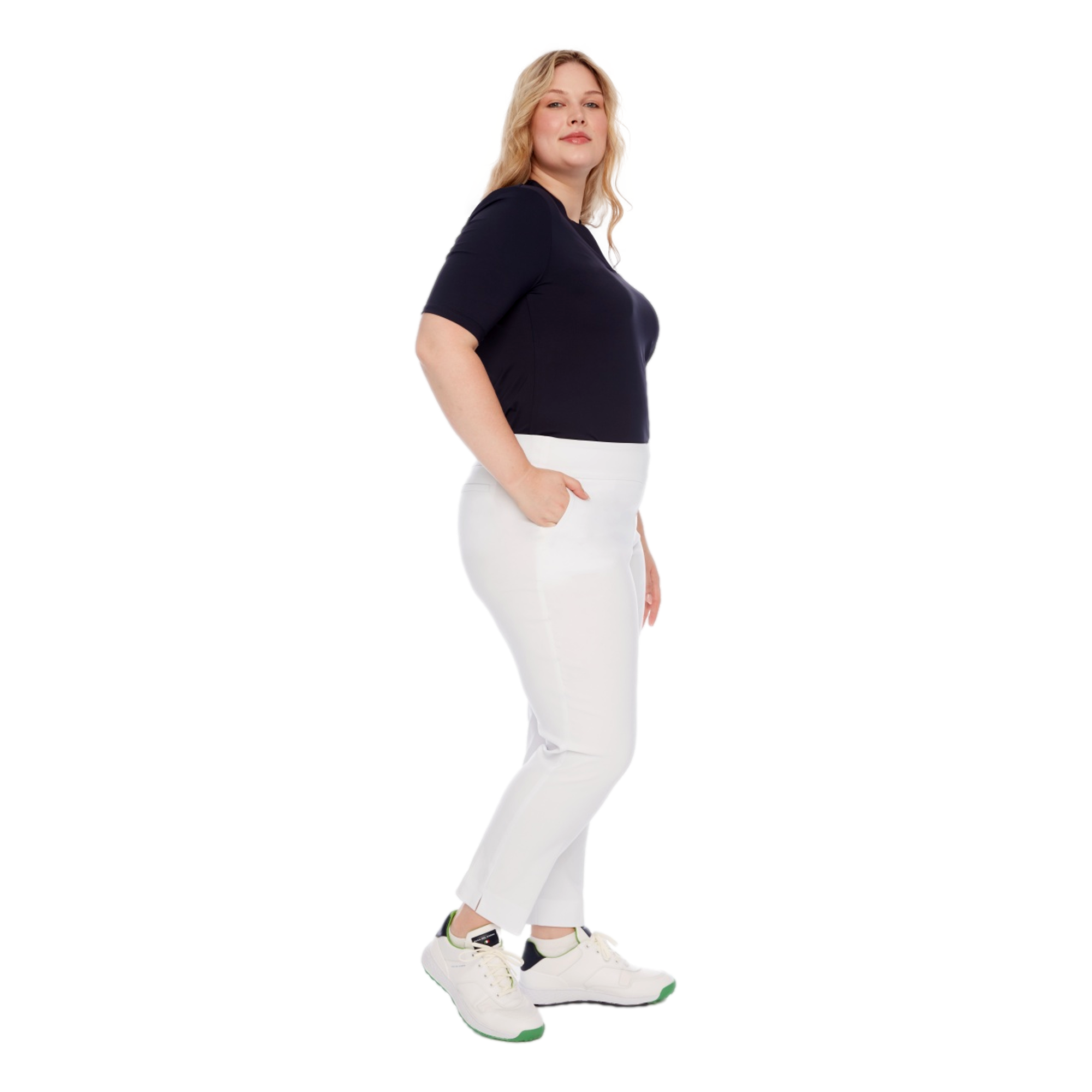 Basic Core 28" Solid Ankle Women's Golf Pants
