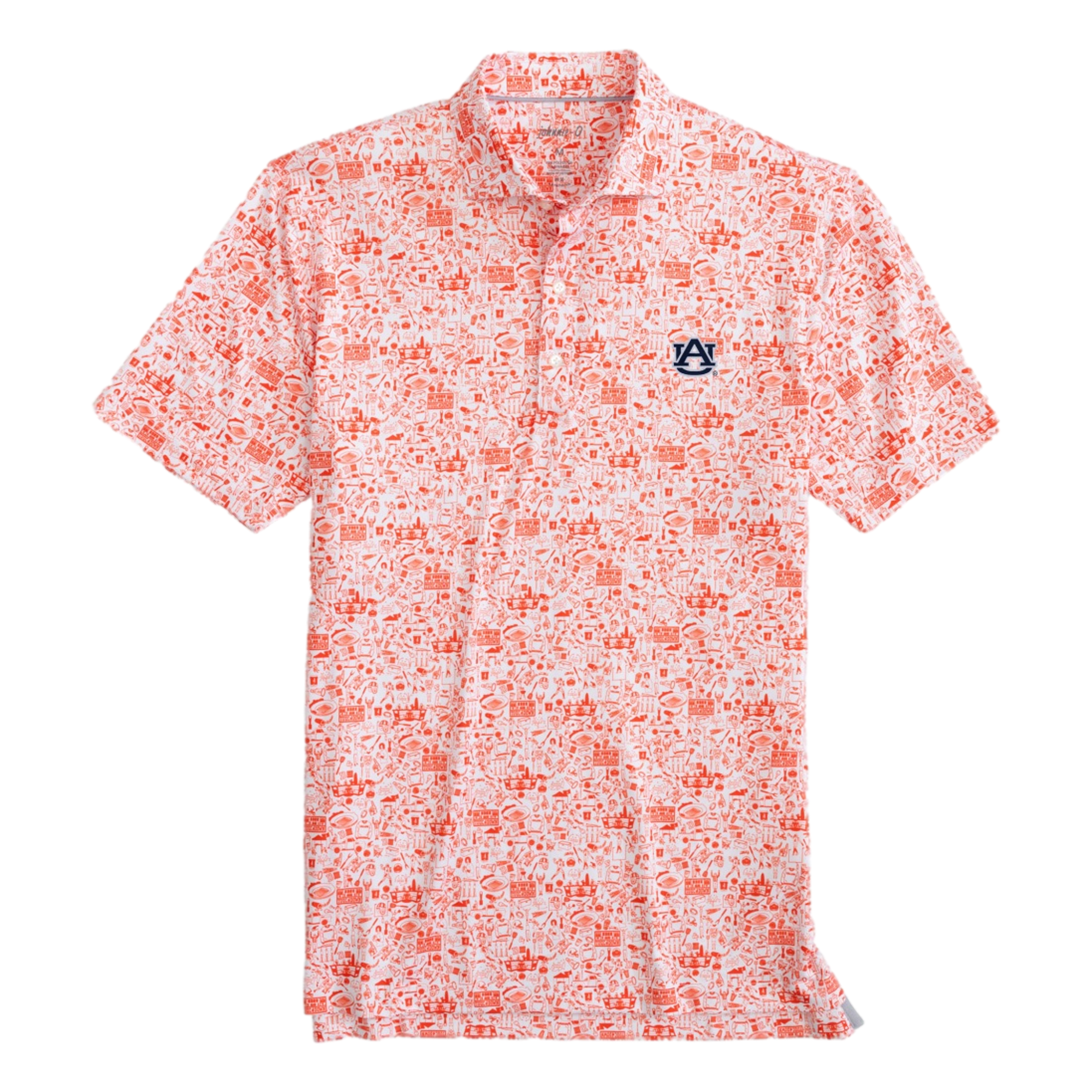 Auburn Tigers Tailgater 2.0 Print Polo Shirt