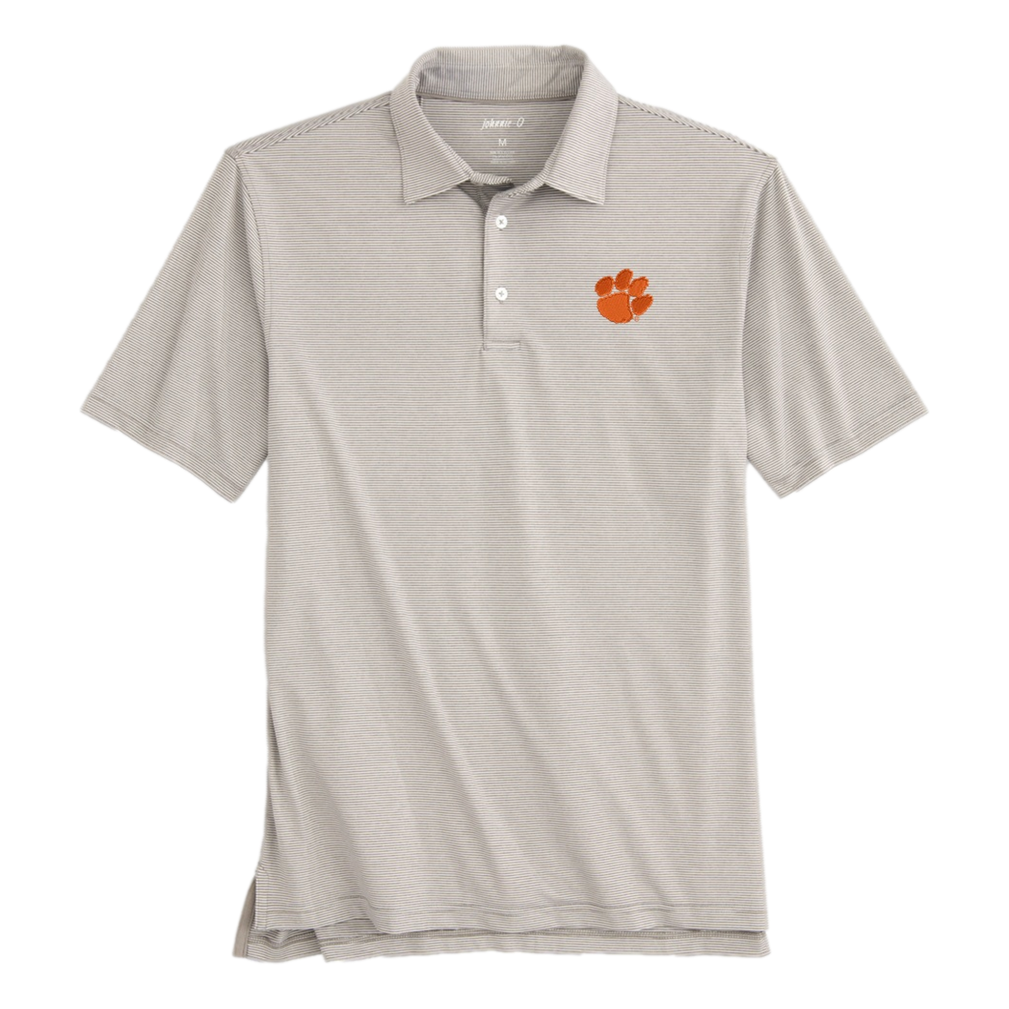 Clemson Lyndon Striped Polo Shirt