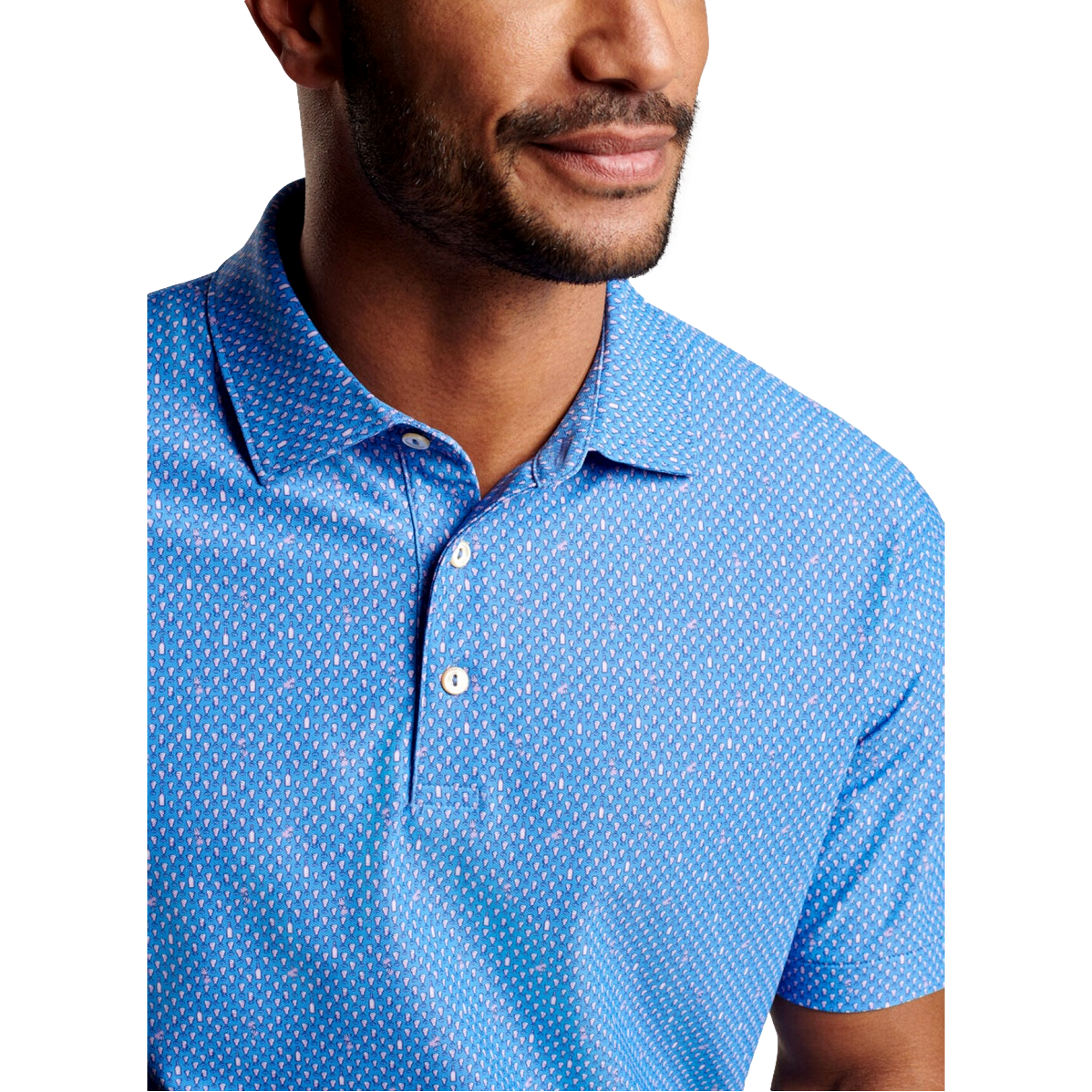 Irish Coffee Performance Mesh Polo Shirt