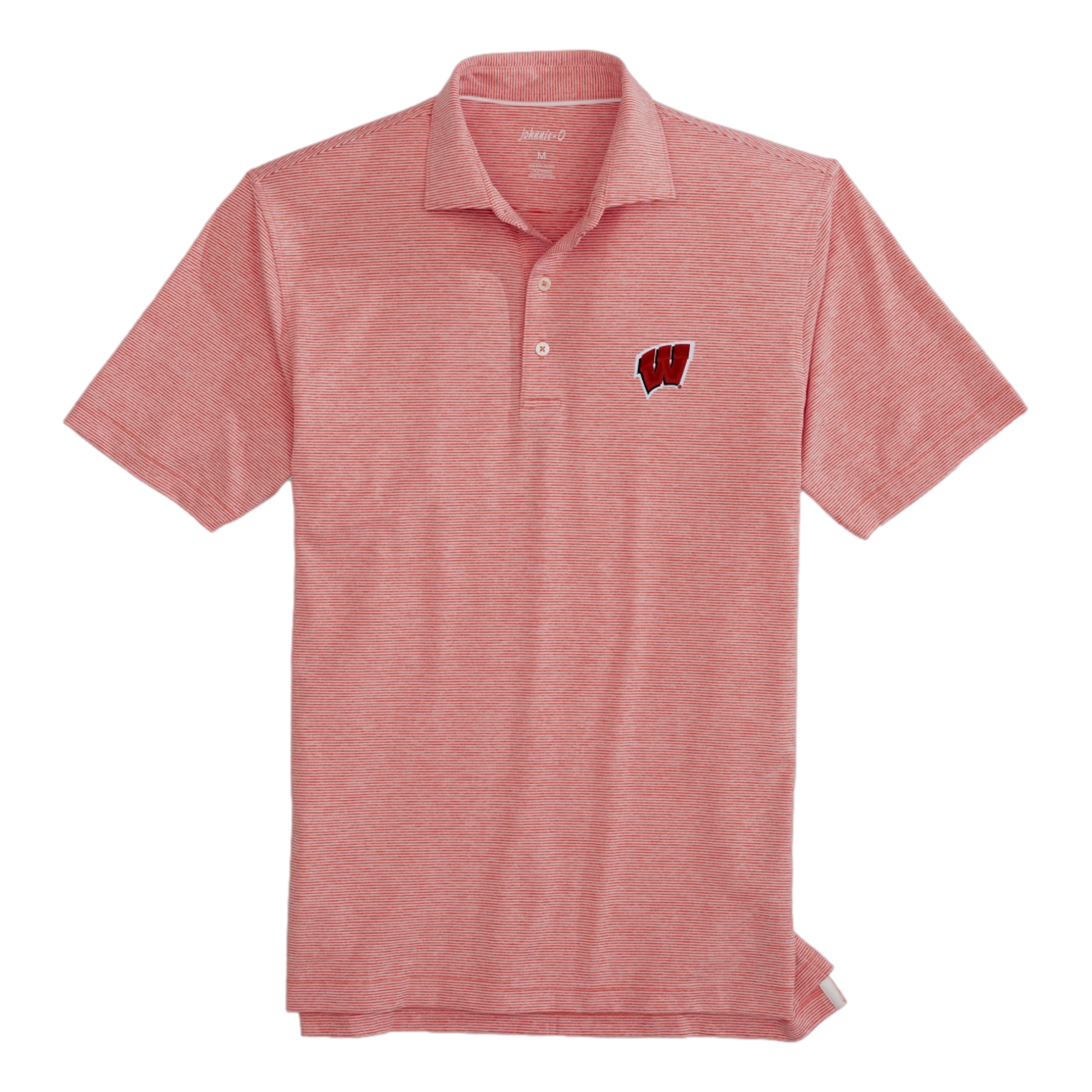 Wisconsin Lyndon Striped Polo