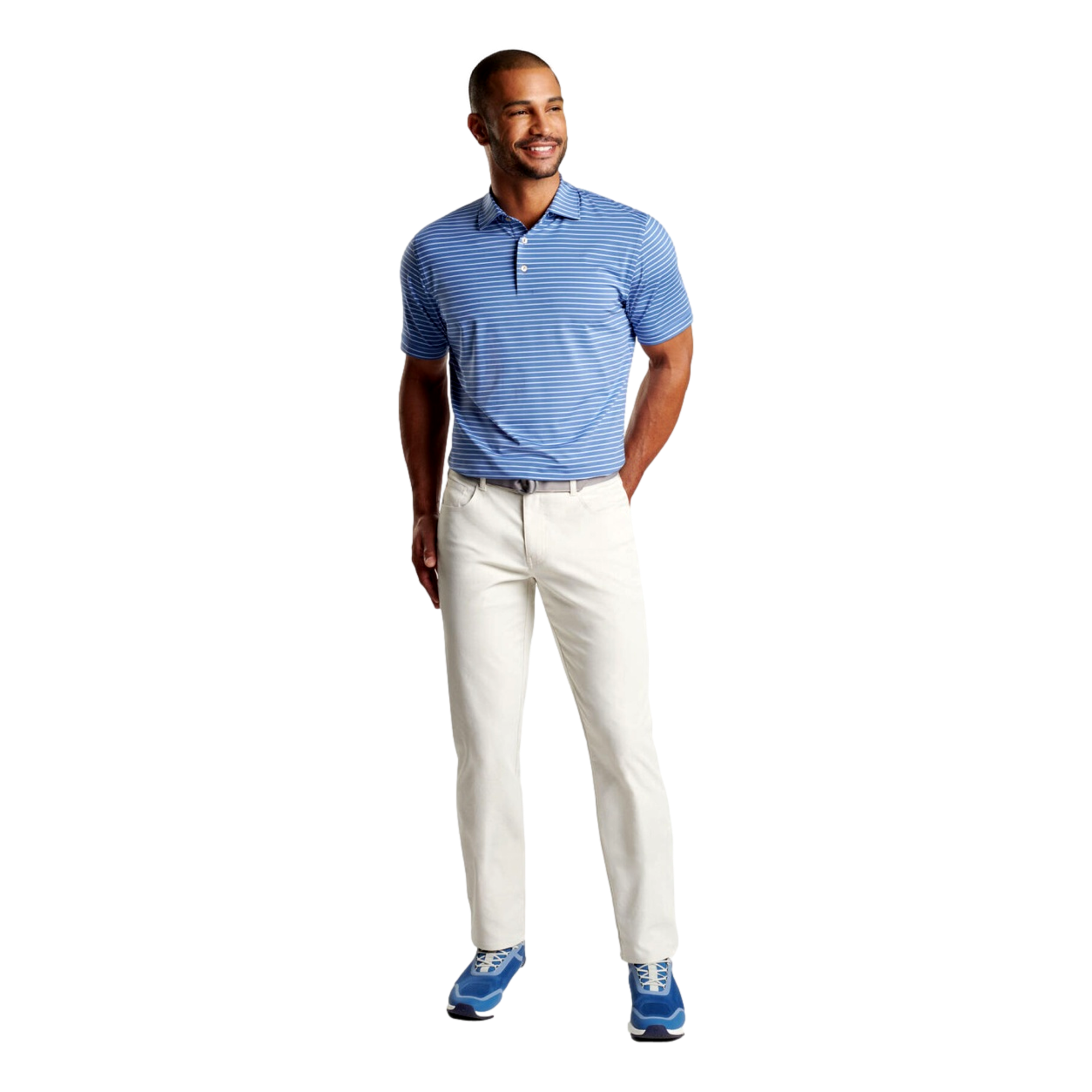 Drum Performance Jersey Men's Short Sleeve Golf Polo Shirt