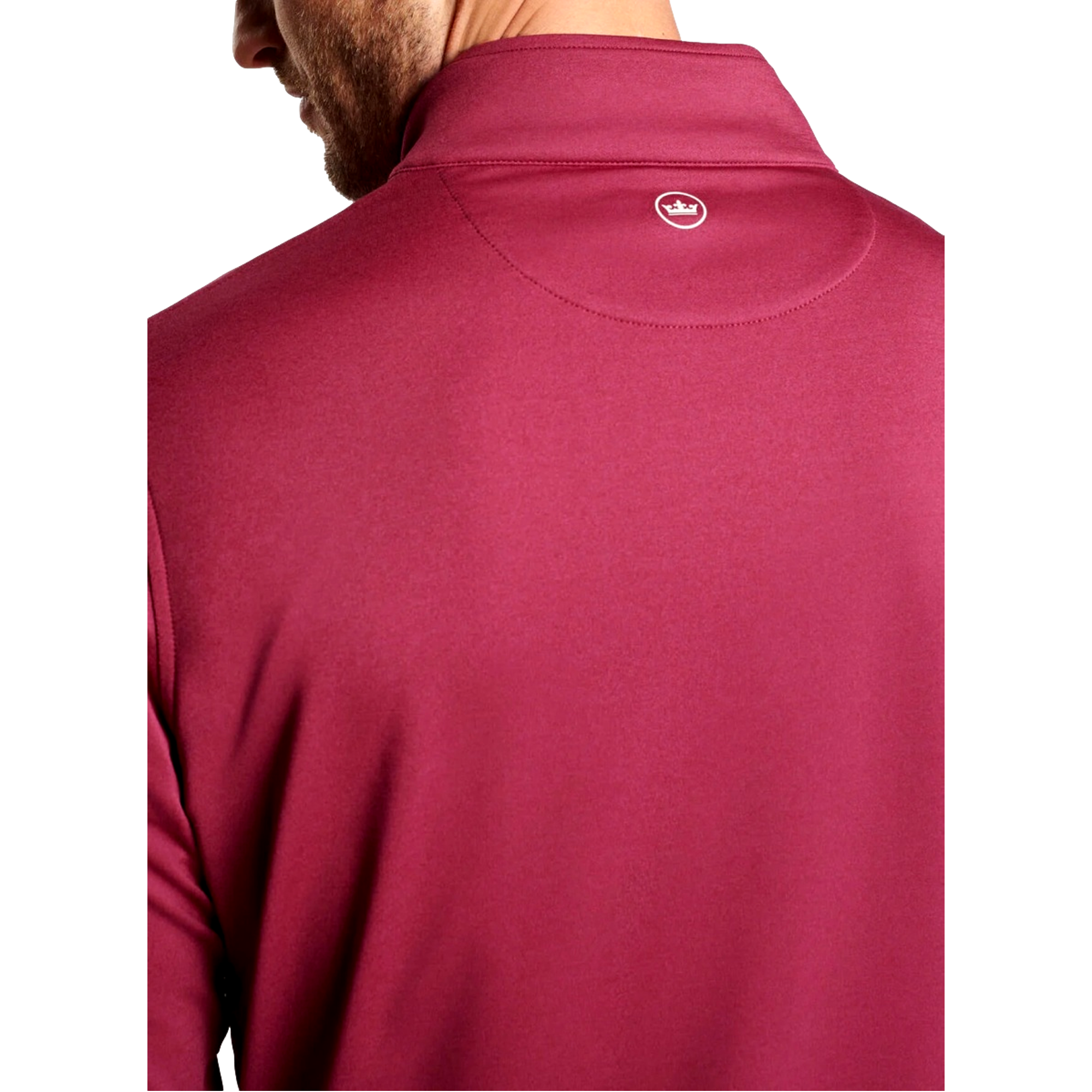 Perth M&eacute;lange Performance Men's Golf Quarter Zip