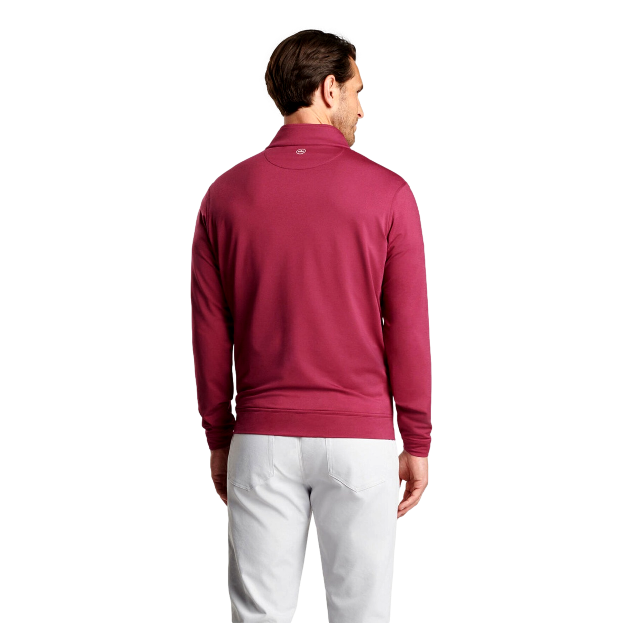 Perth M&eacute;lange Performance Men's Golf Quarter Zip