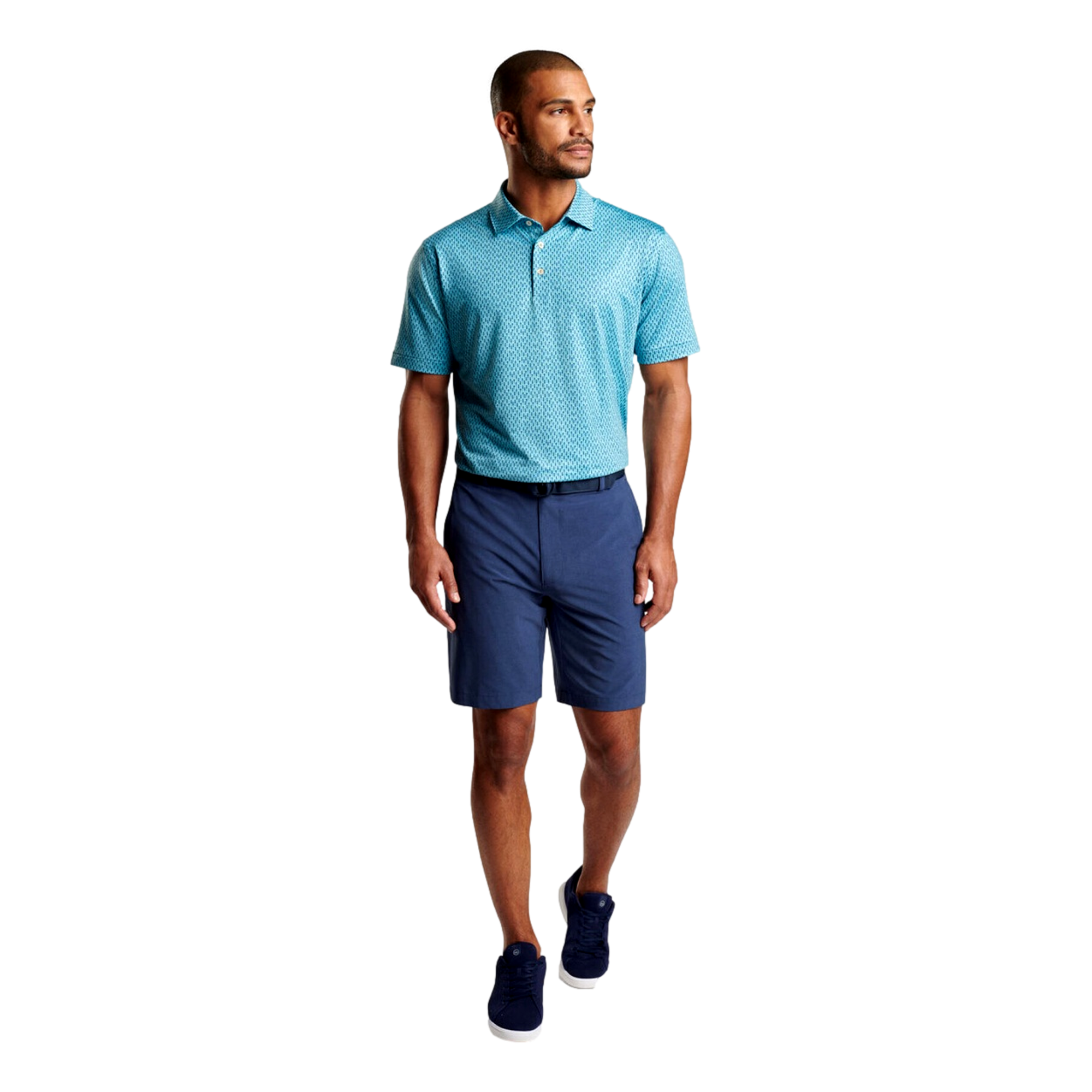 Lavender Fields Performance Jersey Polo Shirt