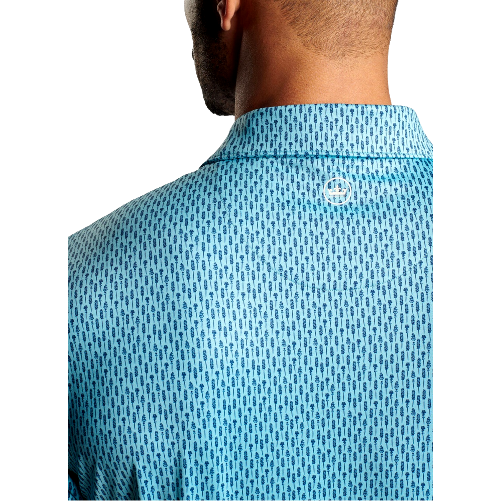 Lavender Fields Performance Jersey Polo Shirt